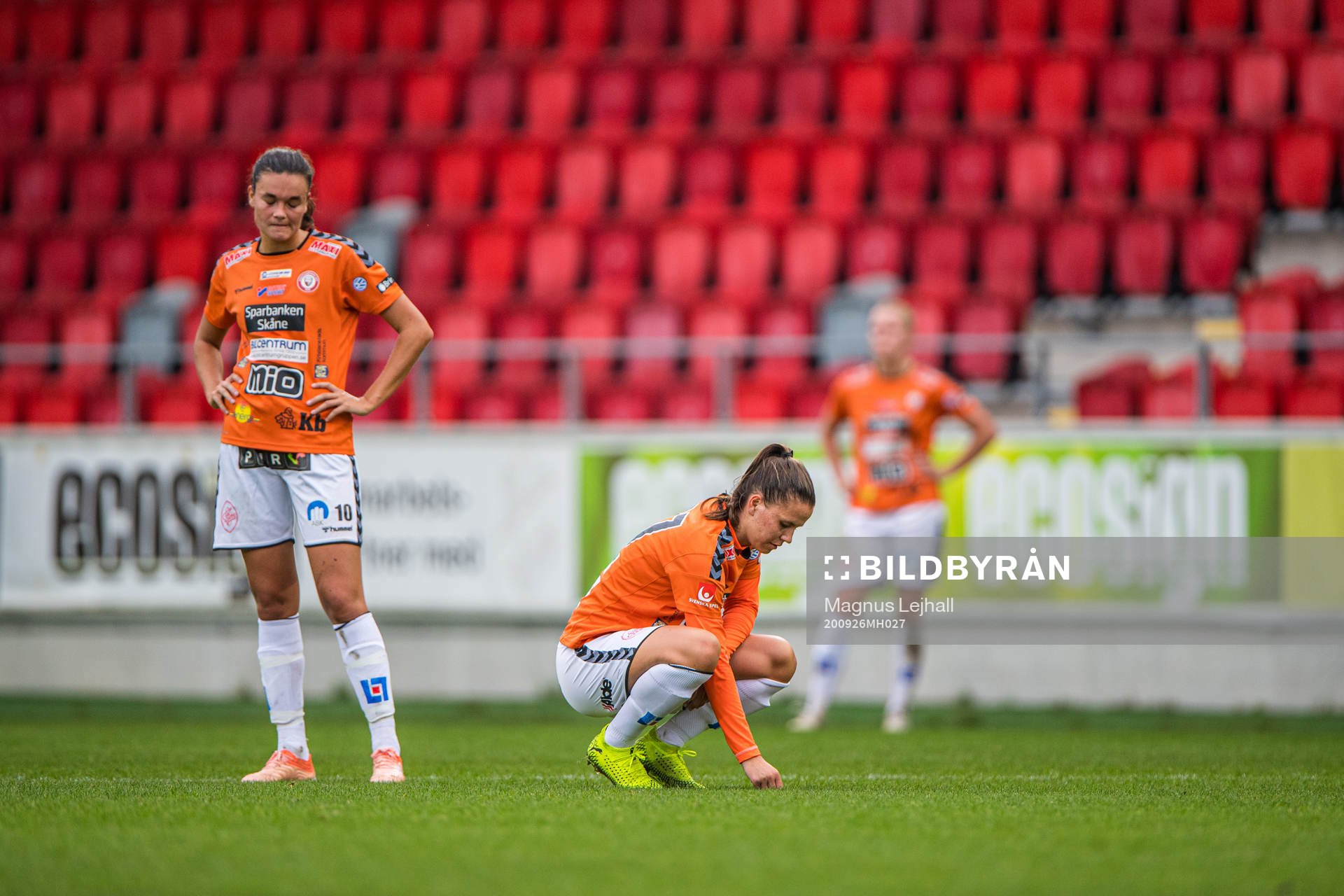 Kristianstads Anna Welin och Josefin Harrysson  deppar