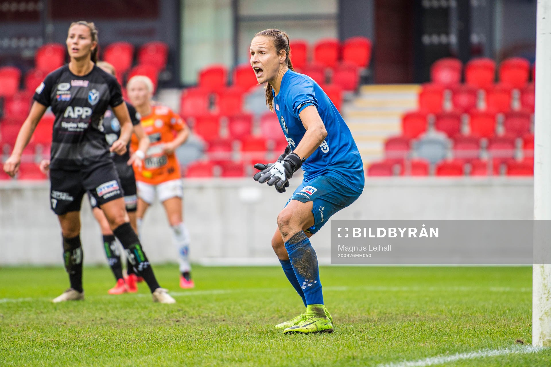 Växjös målvakt Katlynn Fraine