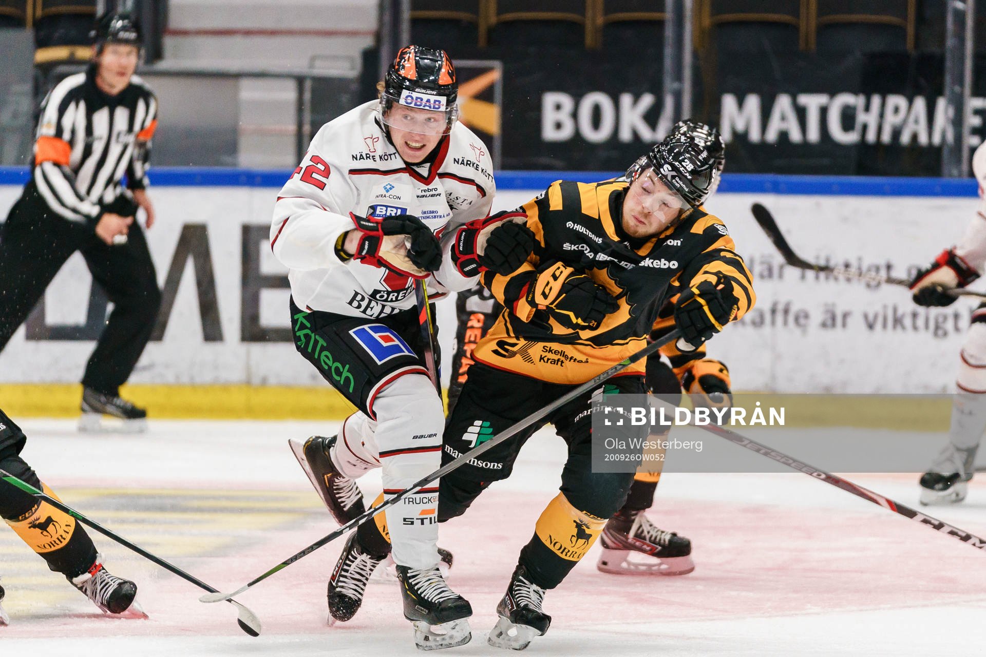 Örebros Robin Salo och Skellefteås Jesper Frödén
