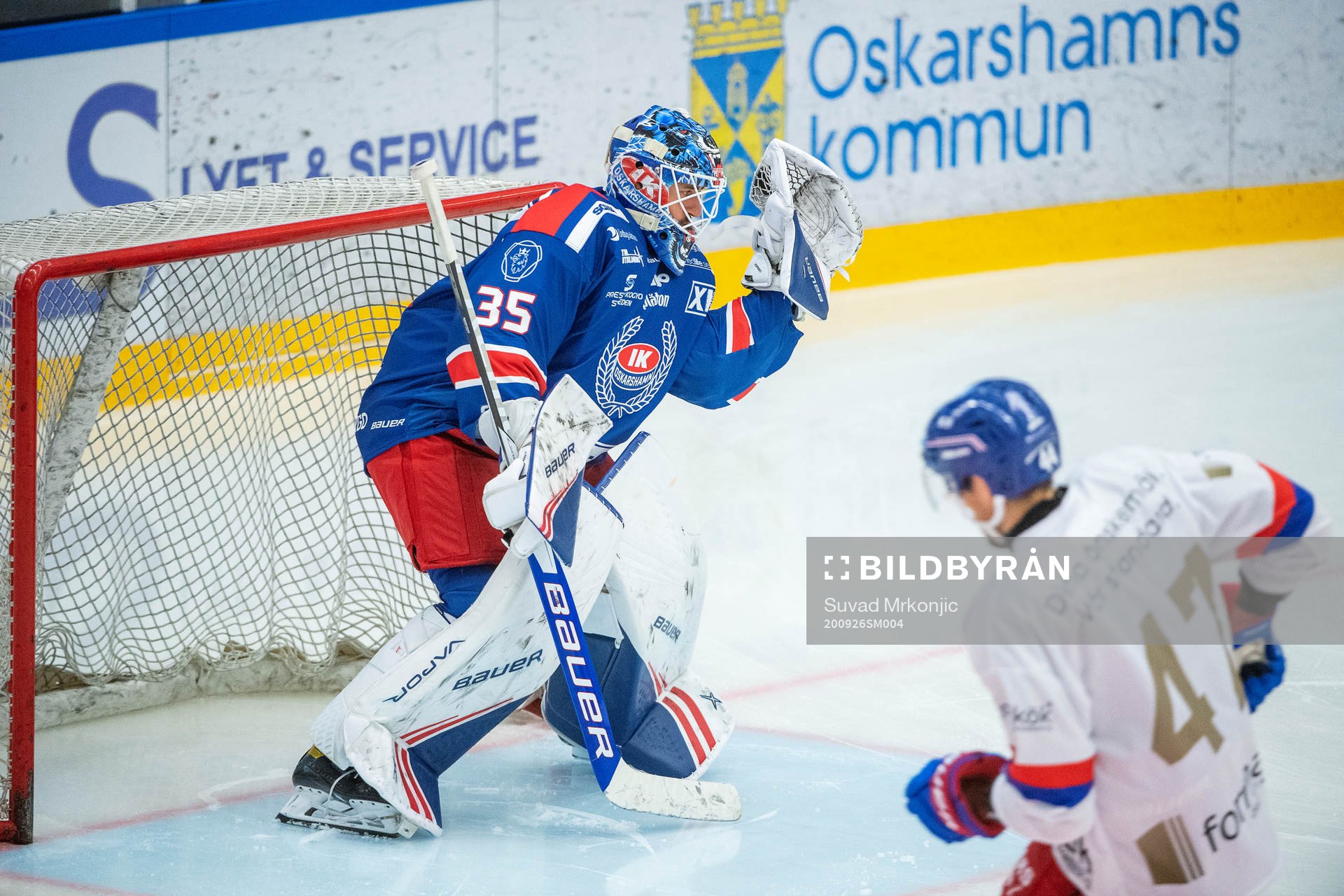 Oskarshamns målvakt Joe Cannata