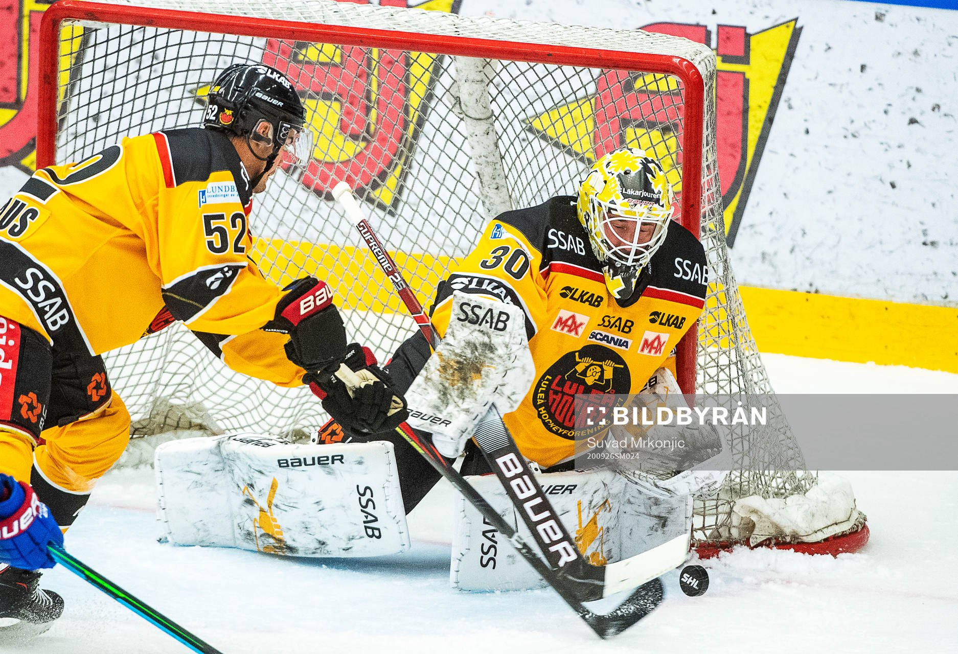 Luleås målvakt David Rautio