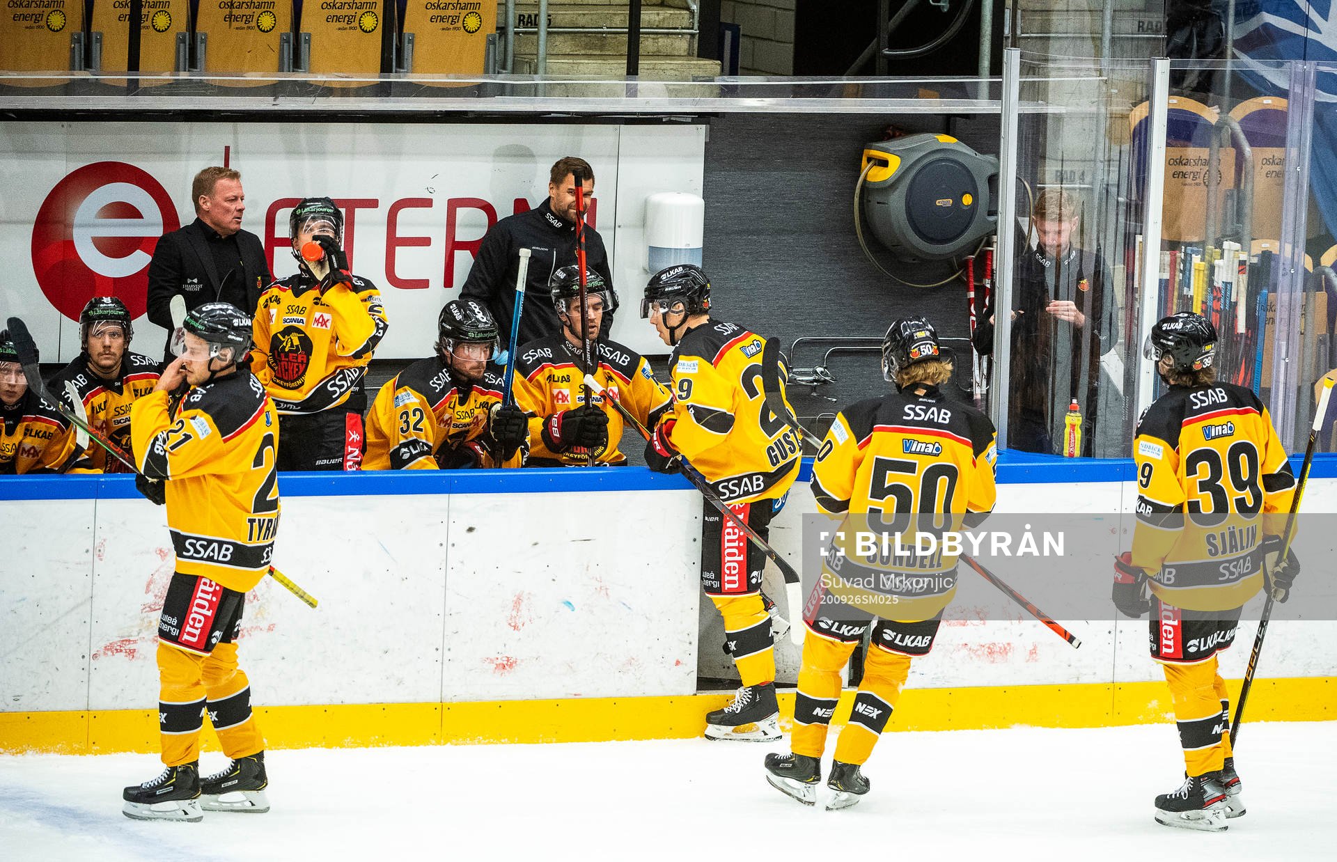 Luleås spelare deppar