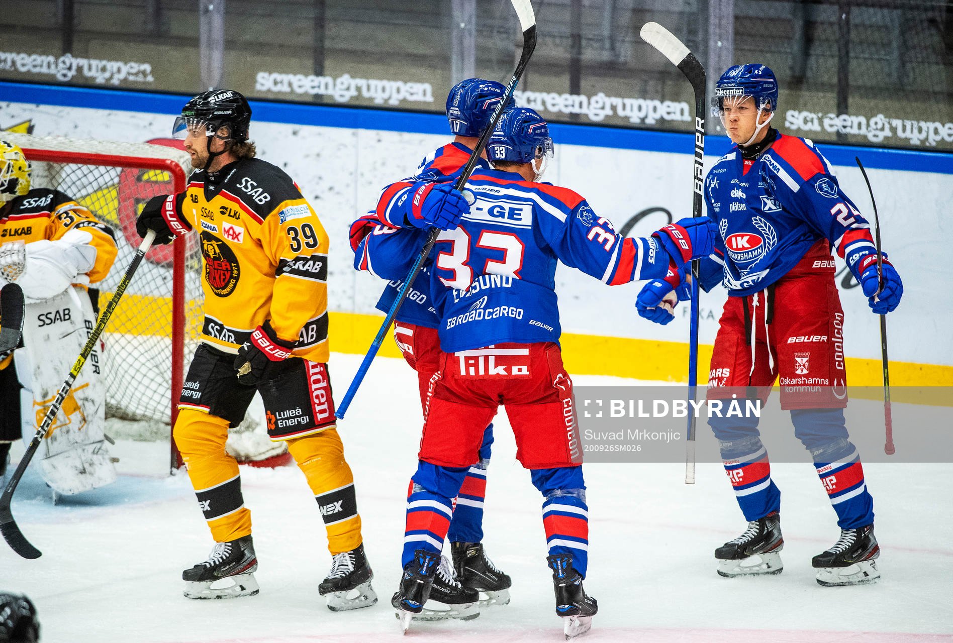 Oskarshamns Filiph Engsund jublar