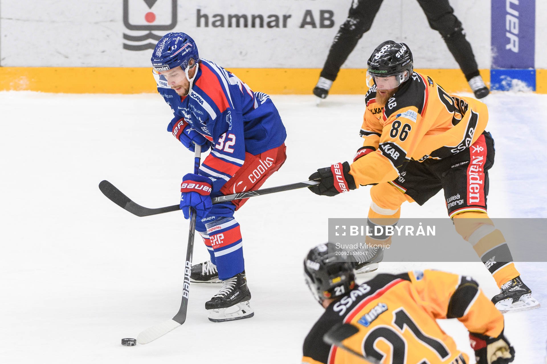 Oskarshamns Markus Modigs och Luleås Linus Klasen