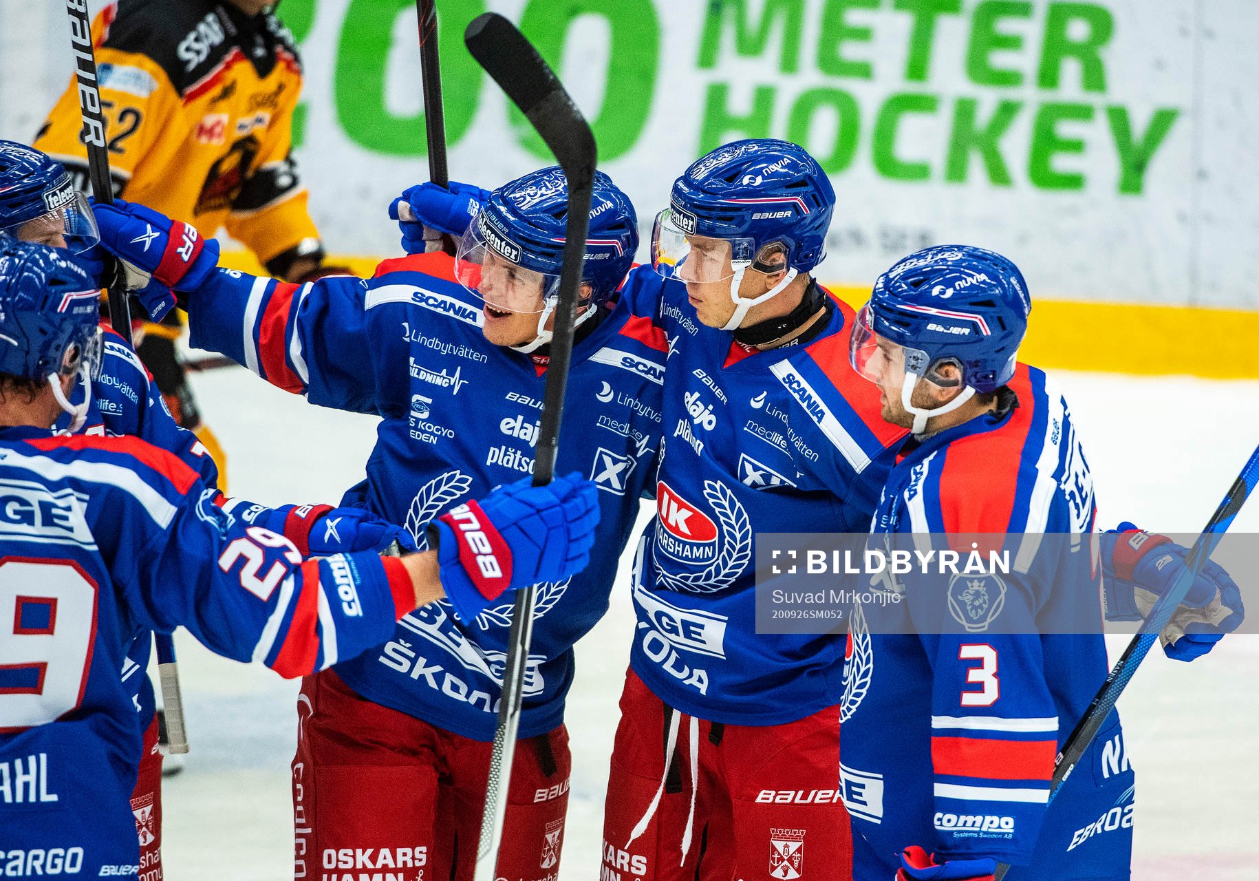 Oskarshamns Kim Strömberg jublar