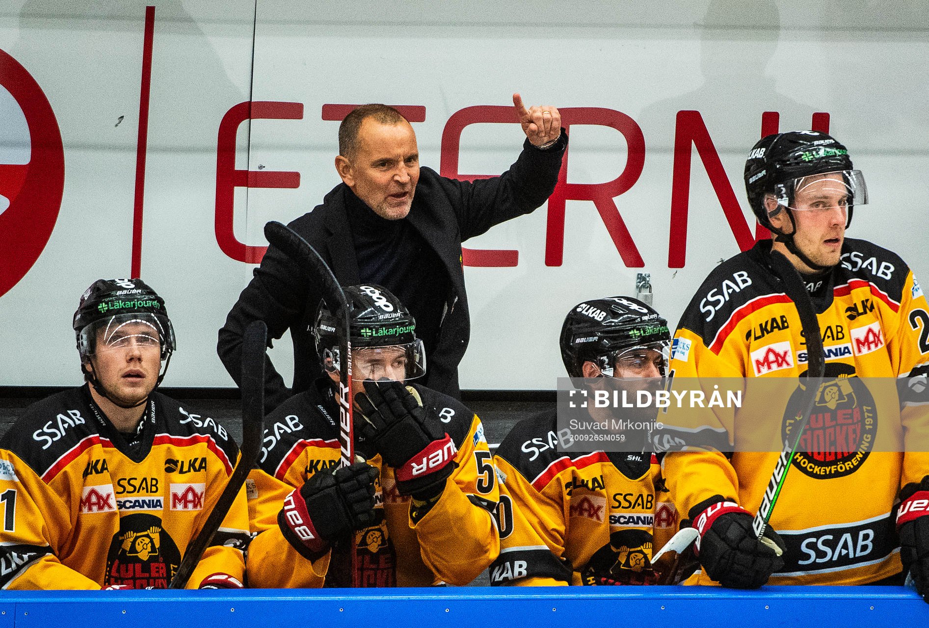 Luleås tränare Thomas Berglund