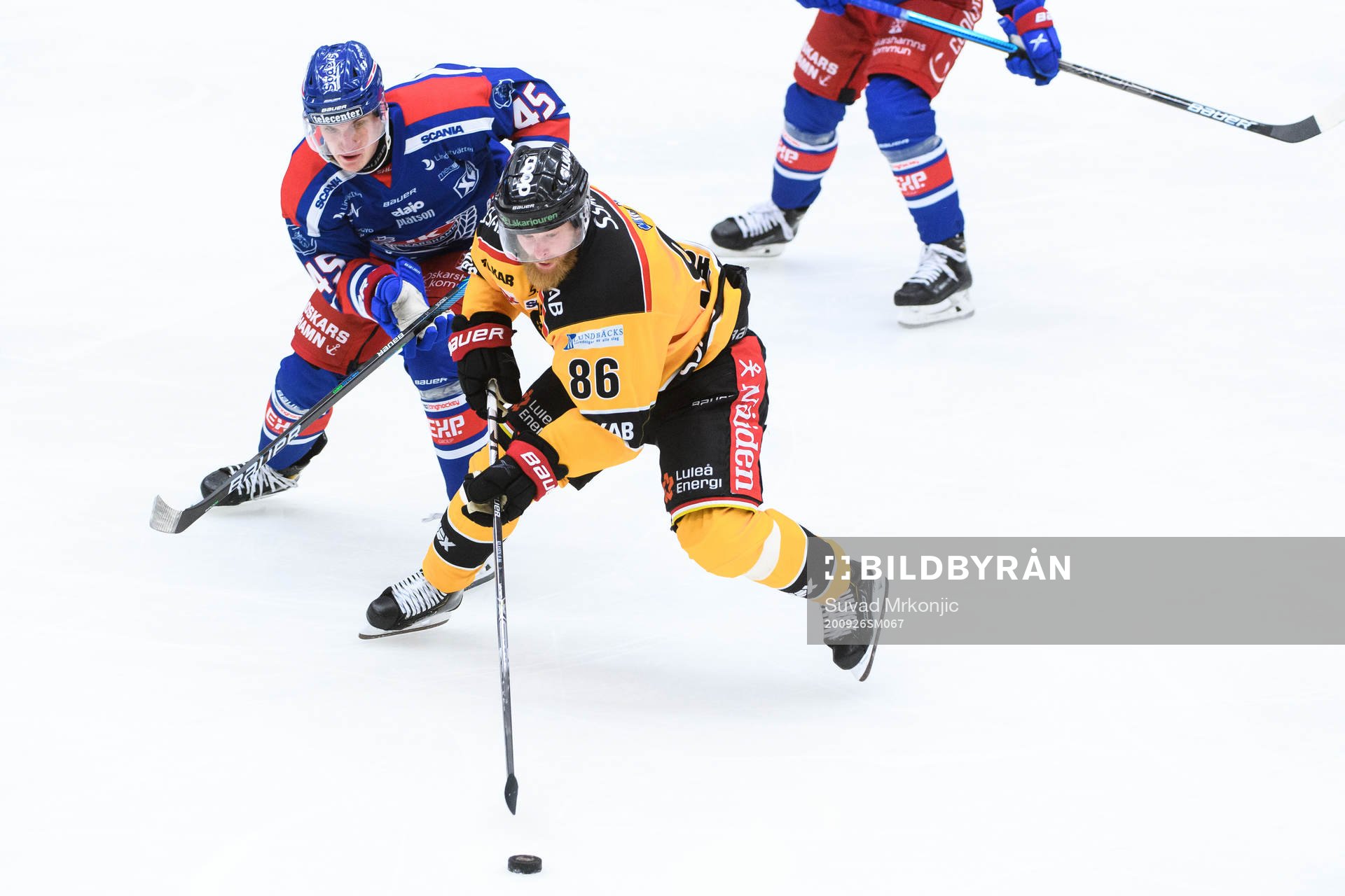 Luleås Linus Klasen och Oskarshamns Jan Ordos