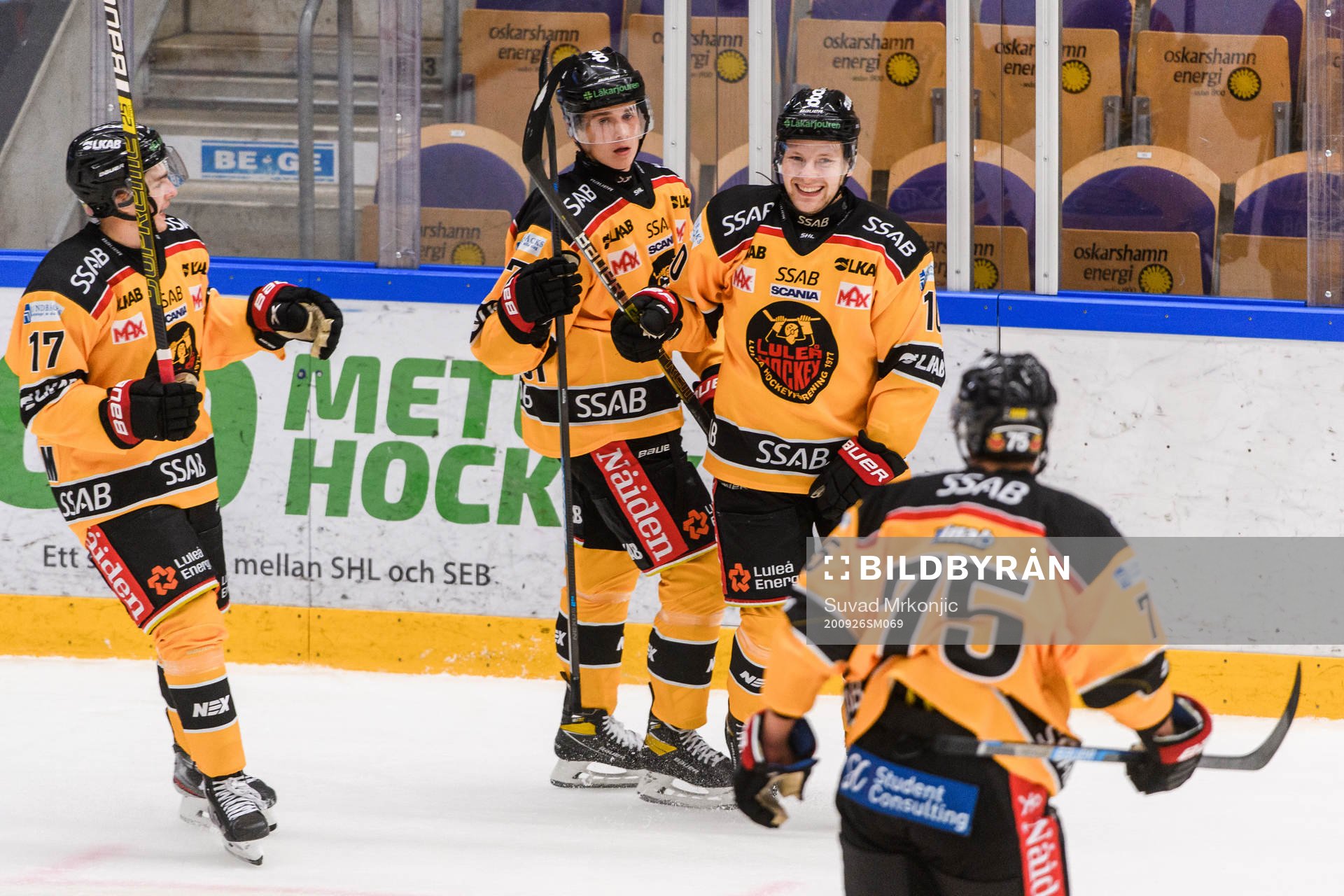 Luleås Einar Emanuelsson jublar