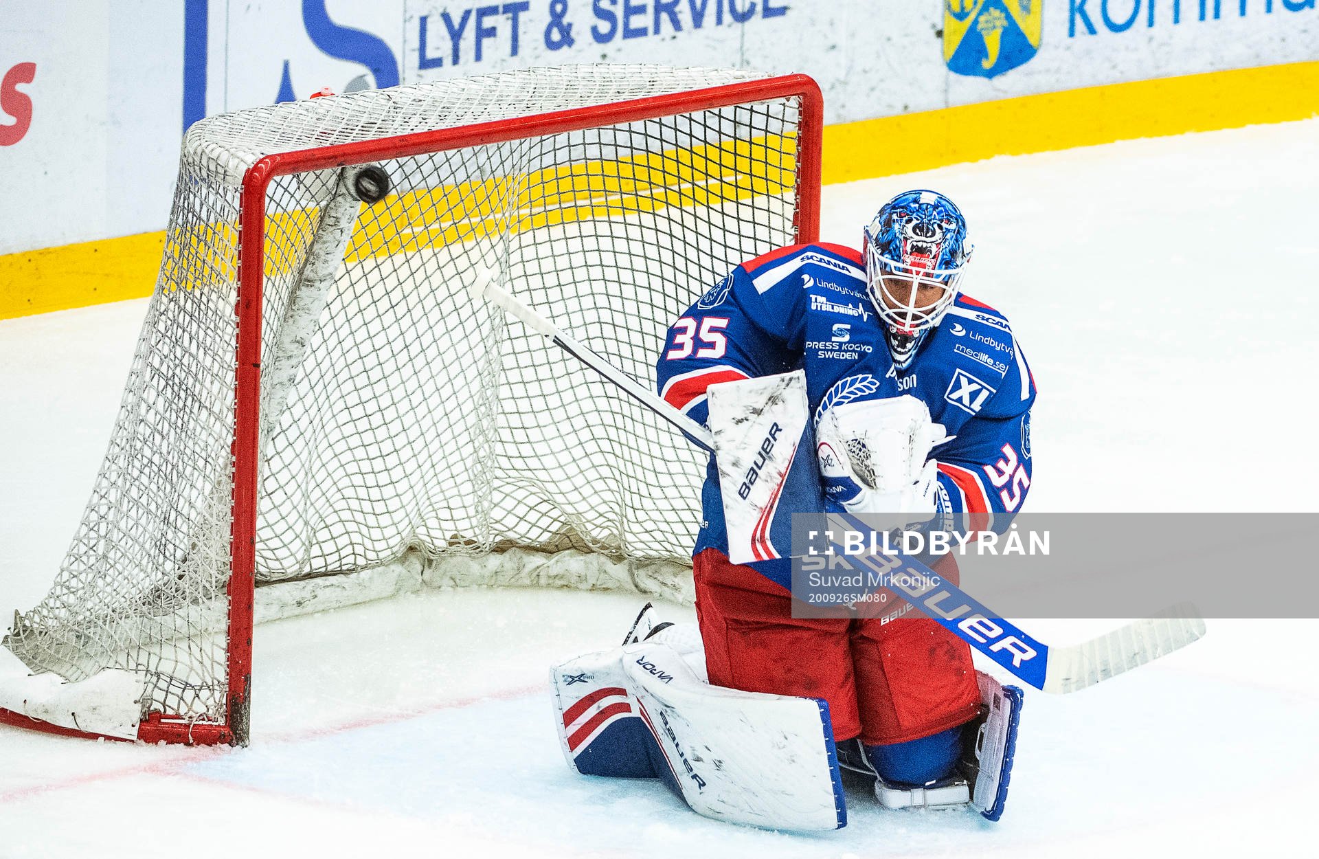 Oskarshamns målvakt Joe Cannata
