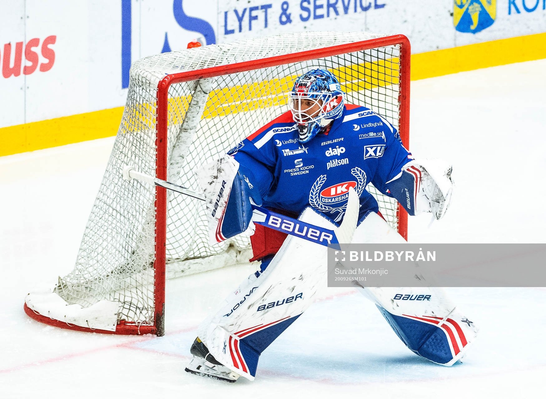 Oskarshamns målvakt Joe Cannata