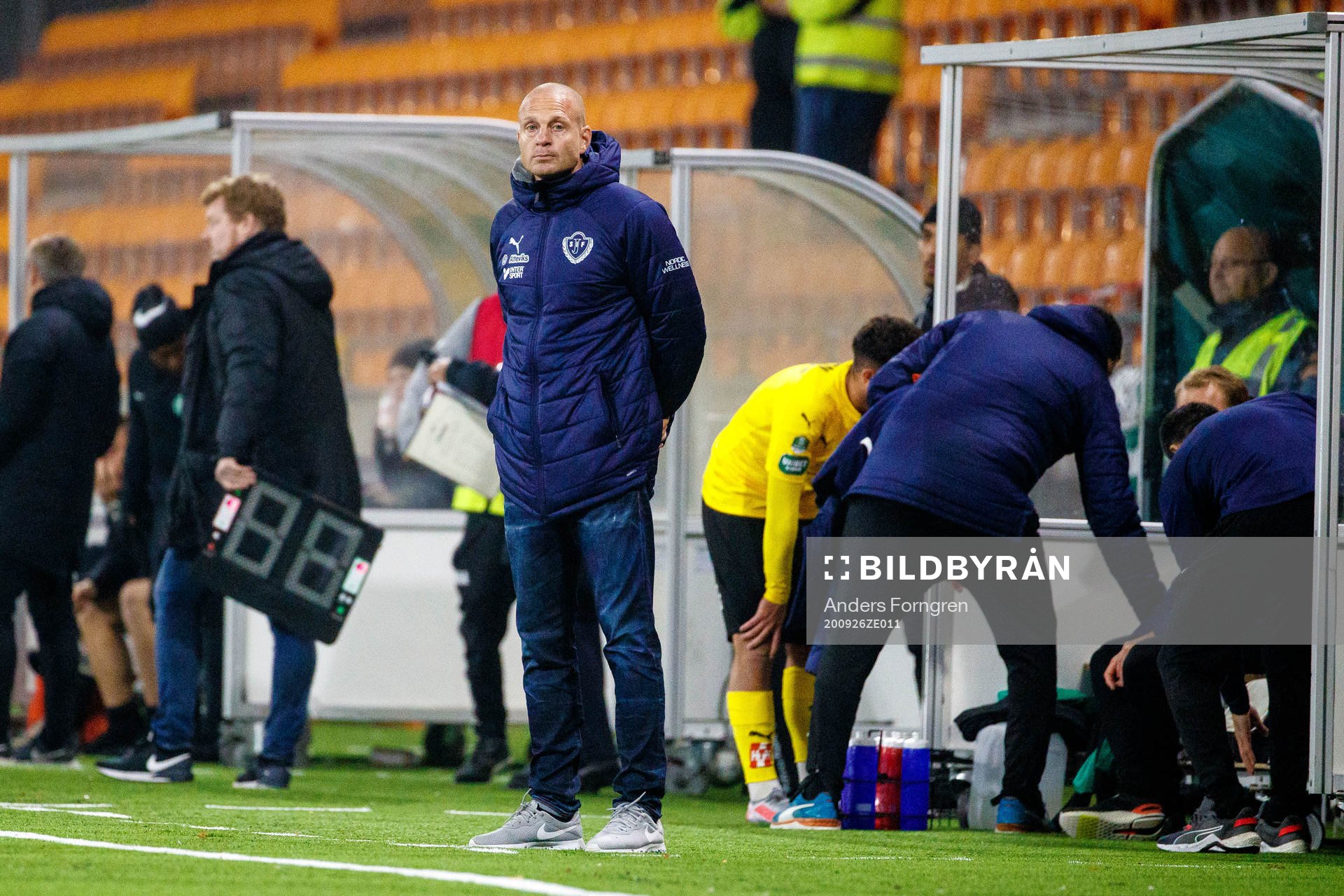 Jönköpings tränare Andreas Brännström