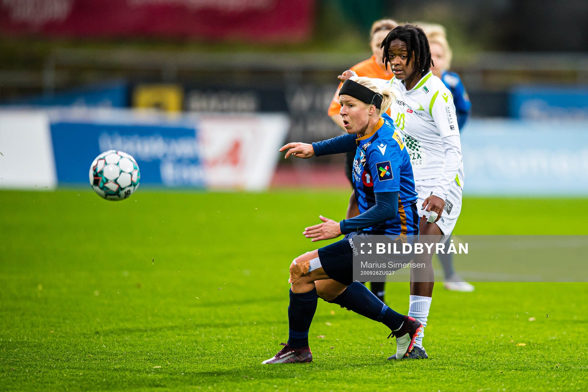 Ingrid Katrine Buer Søndenå of Stabæk and Joshualyn