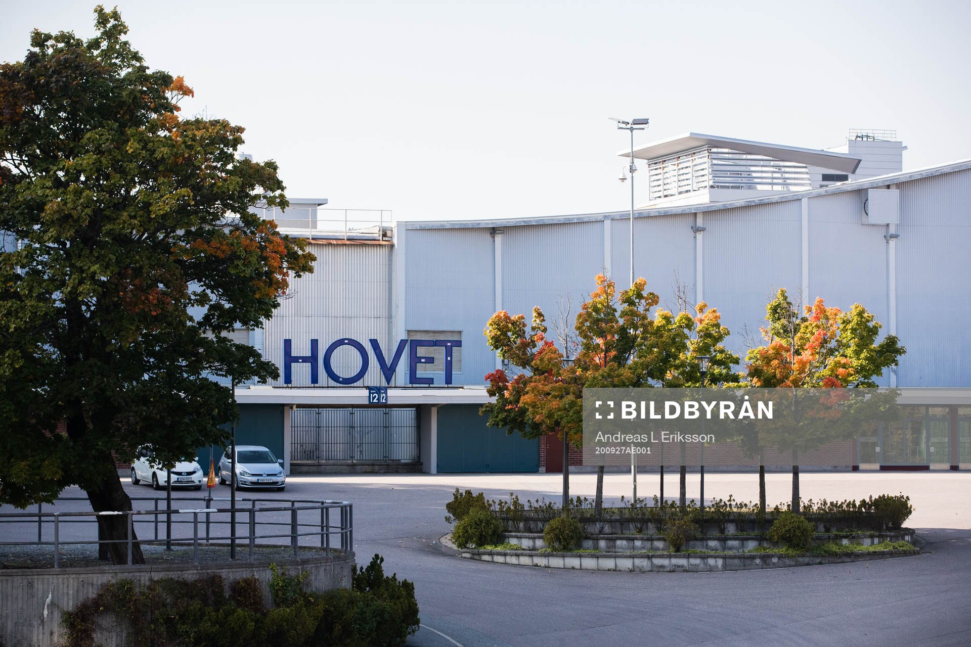 Hovet innan ishockeymatchen i SHL mellan Djurgården och