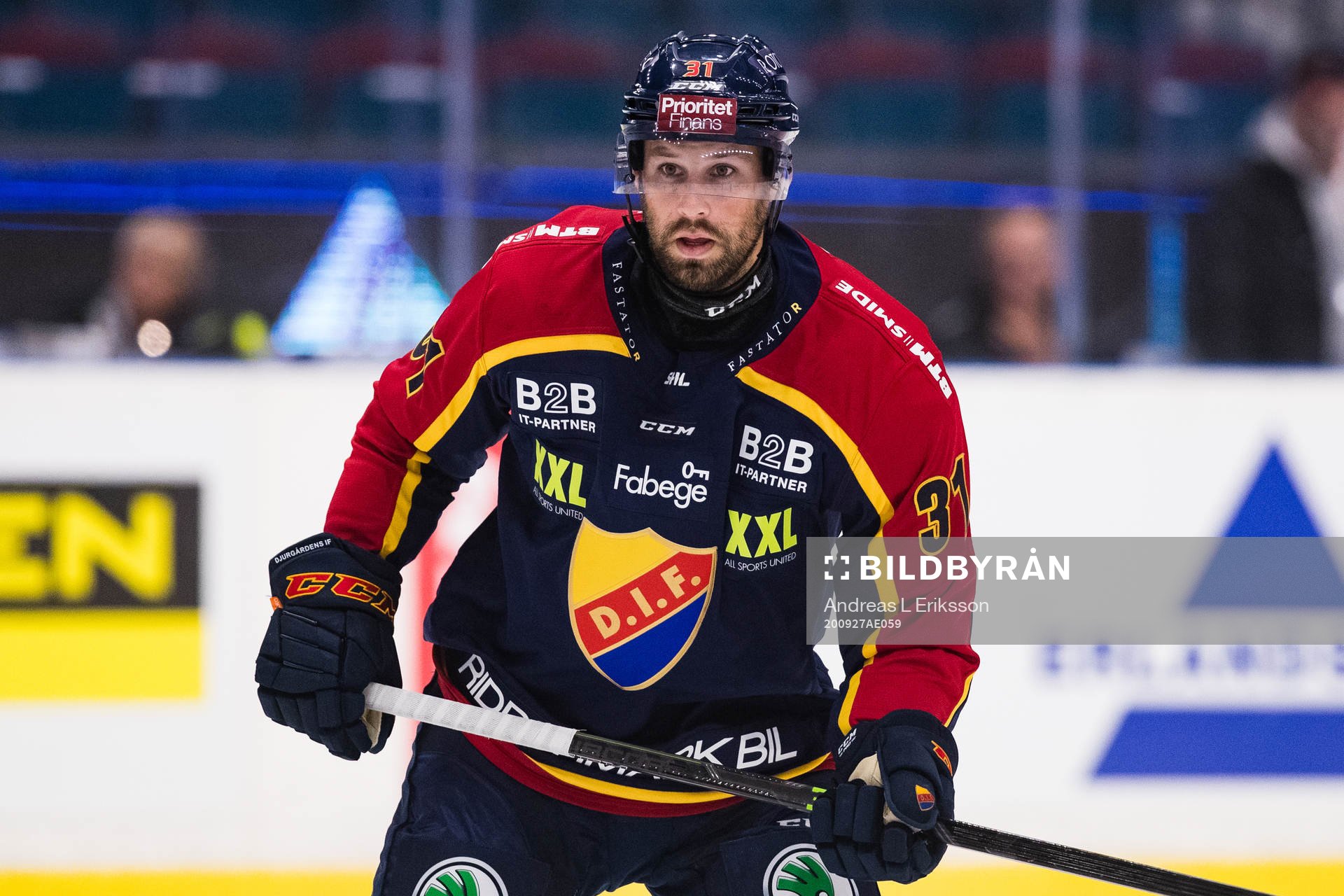 Djurgårdens Dick Axelsson