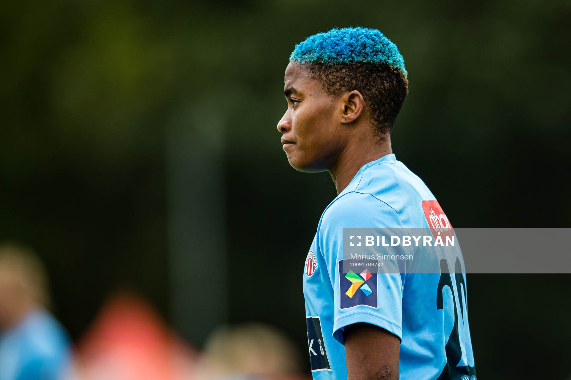 Rasheedat Busayo Ajibade of Avaldsnes during the Toppserien football match between Lyn and Avaldsnes on September 27, 2020 in Oslo.