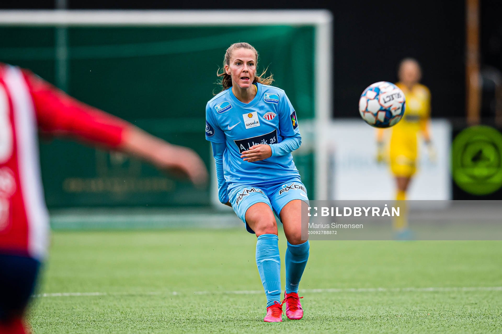 Nathalie Jøsang Utvik of Avaldsnes during the Toppserien football match between Lyn and Avaldsnes on September 27, 2020 in Oslo.