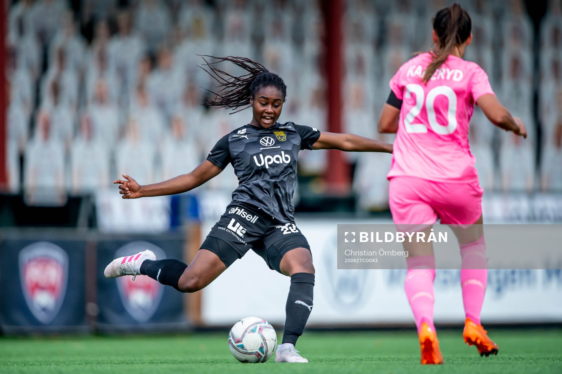 Umeås Monica Jusu Bah mot Rosengårds Johanna Rytting