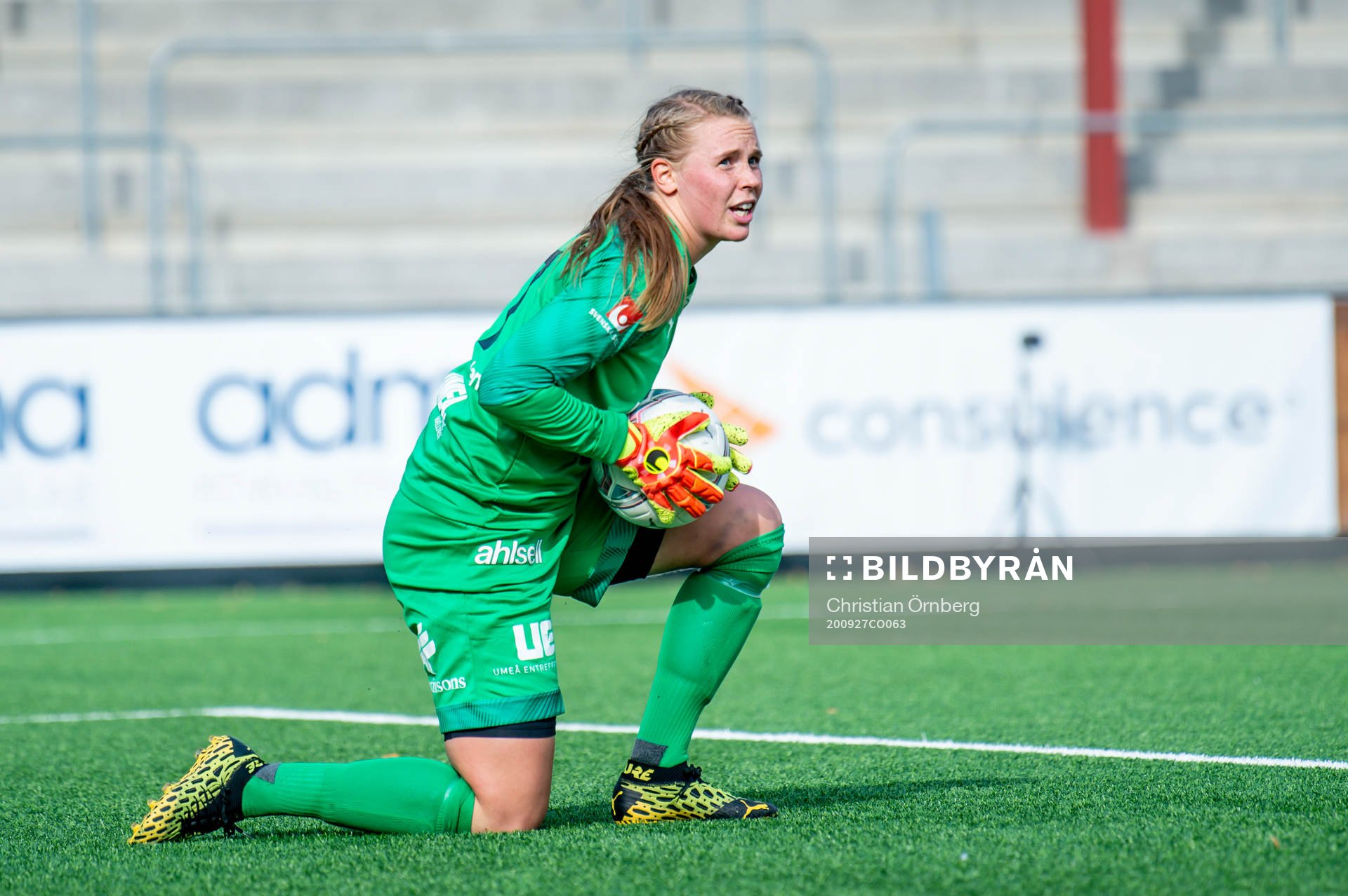 Umeås målvakt Agnes Granberg