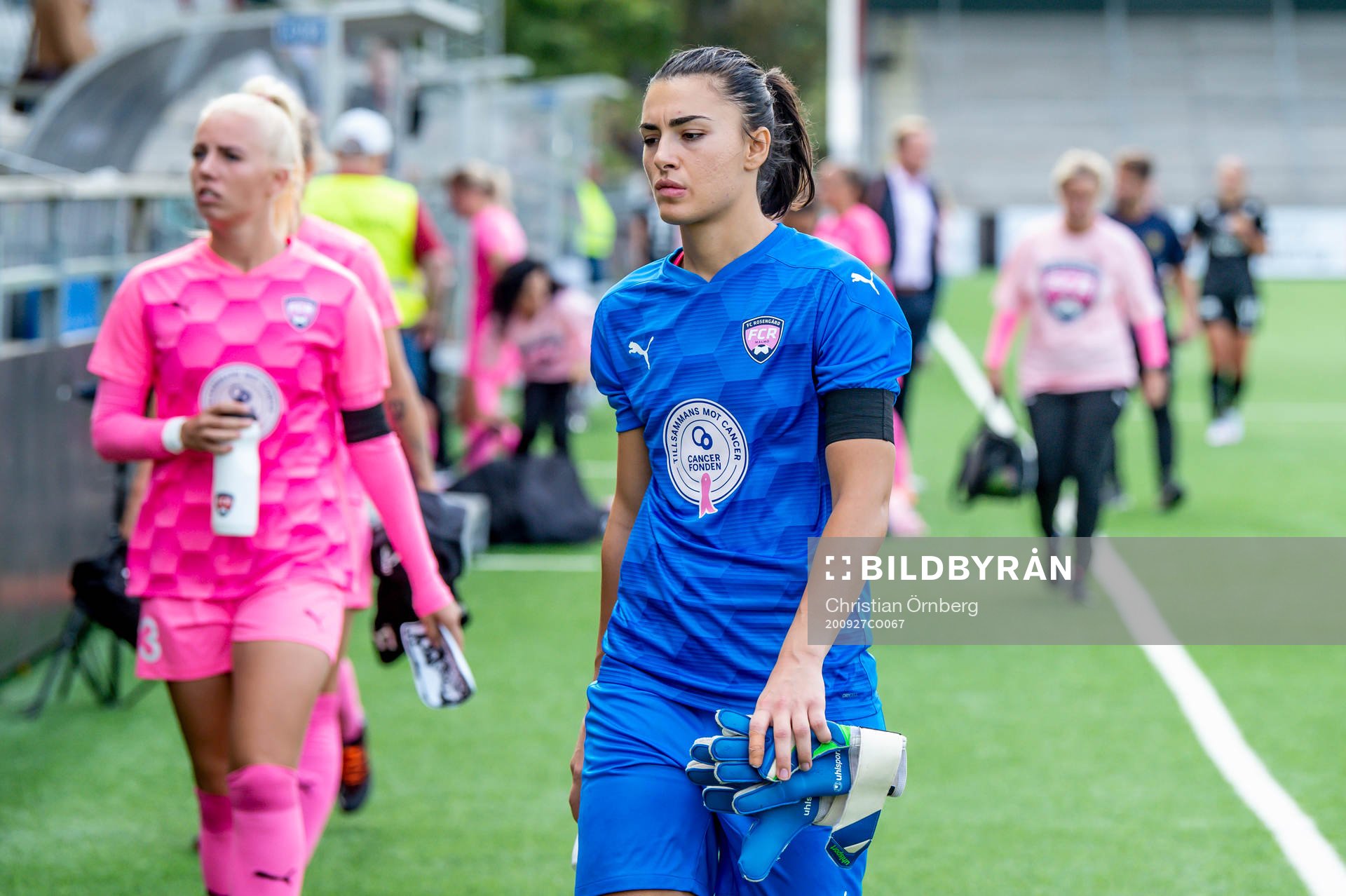 Rosengårds målvakt Zecira Musovic deppar