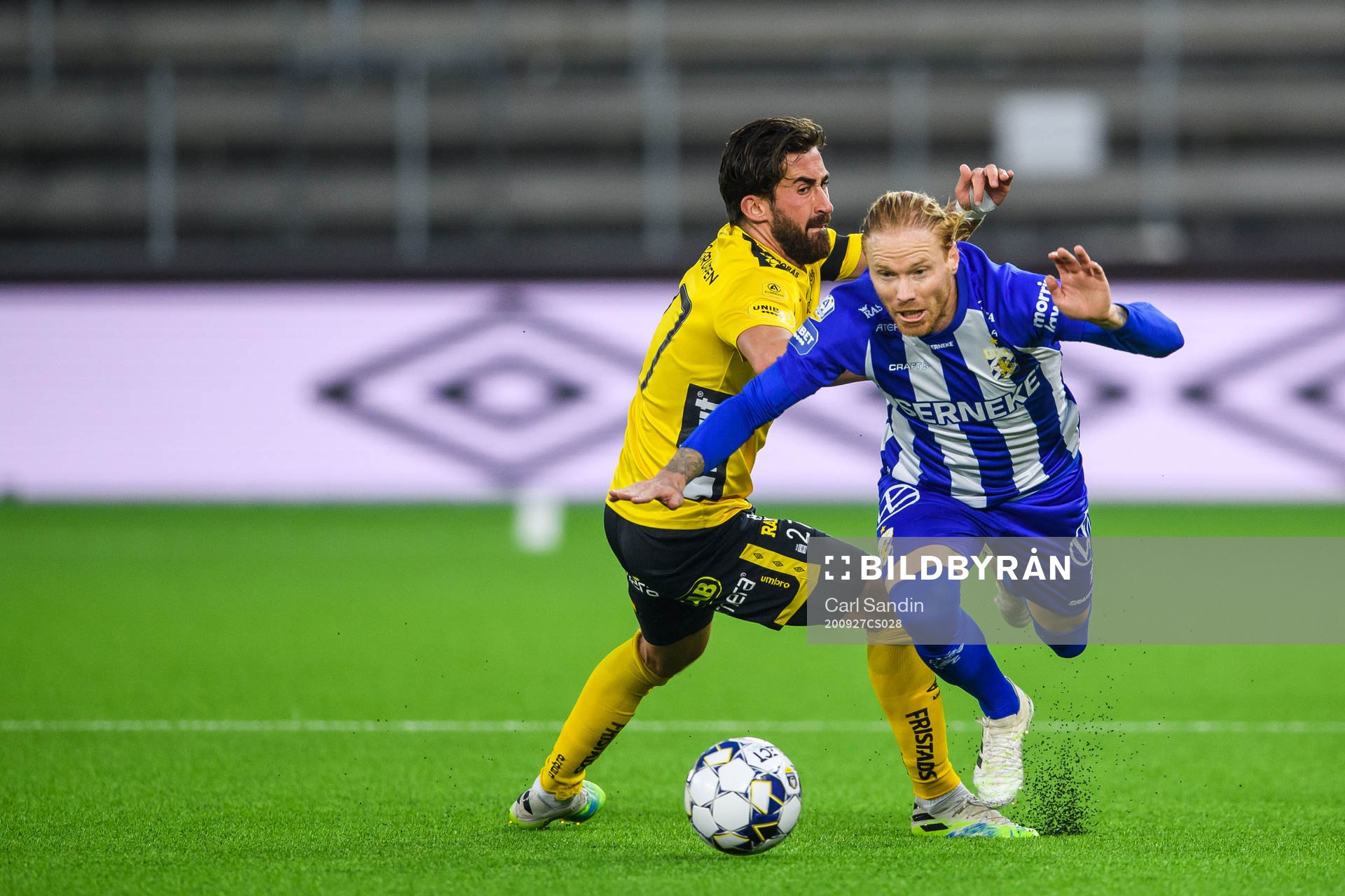 Elfsborgs Frederik Holst och IFK Göteborg Alexander