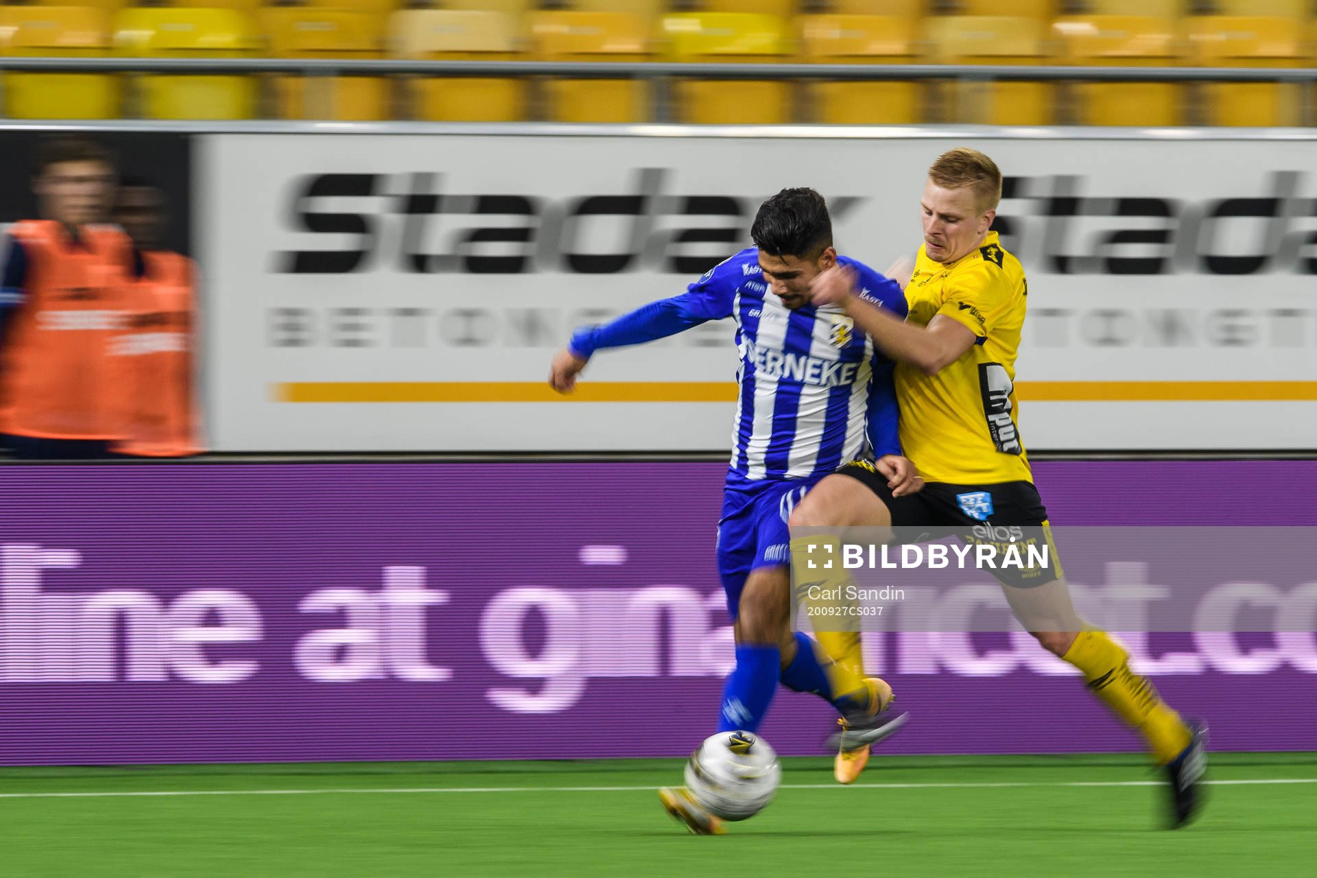 IFK Göteborg Hosam Aiesh och Elfsborgs Per Frick