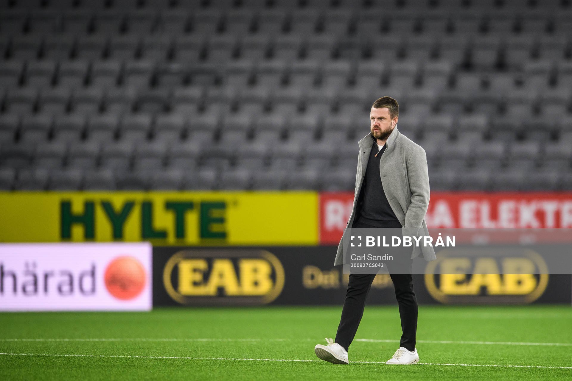 Elfsborgs manager Jimmy Thelin