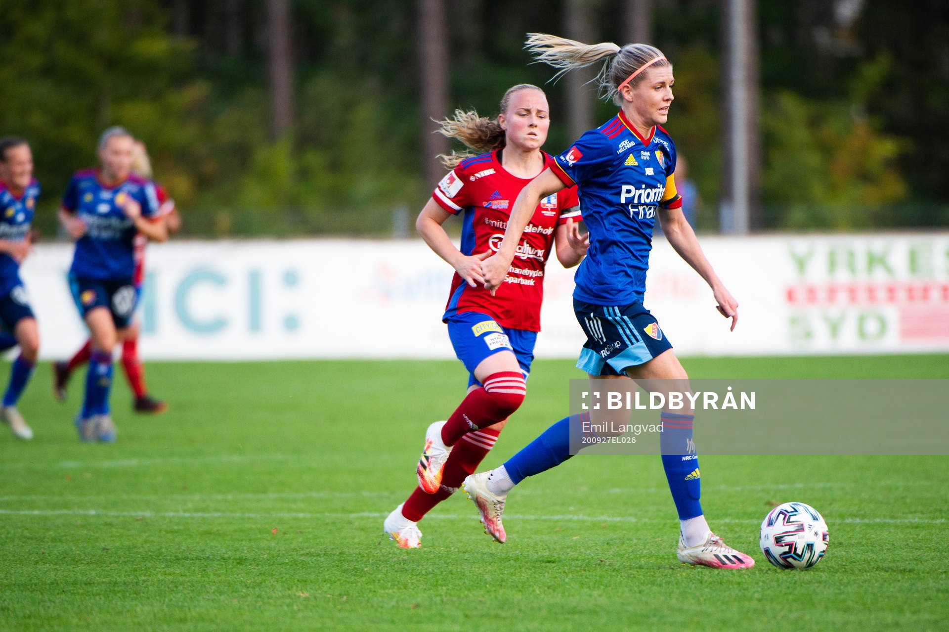Vittsjös Ebba Wieder och Djurgårdens Oliva Schough