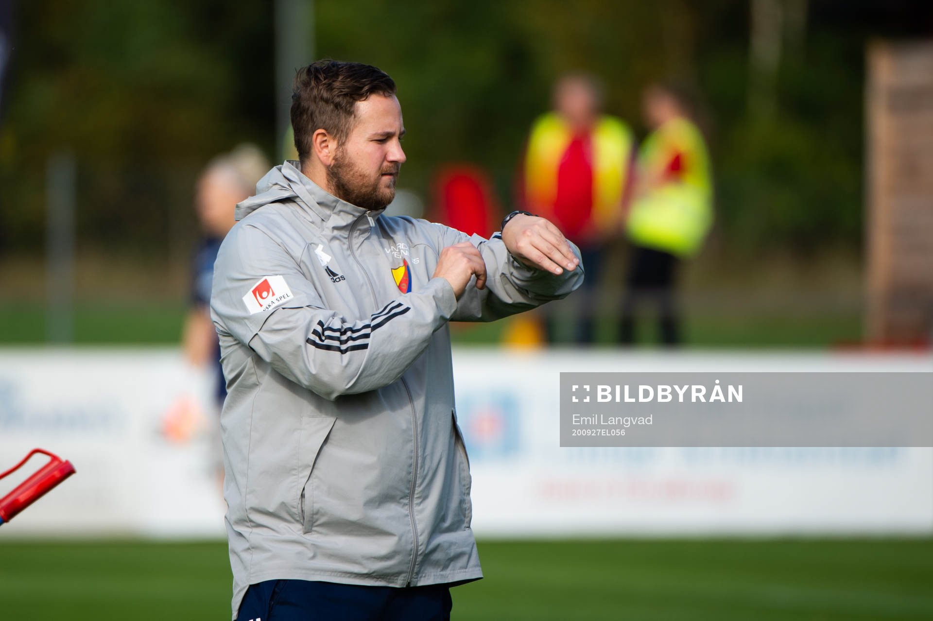 Djurgårdens tränare August Fors