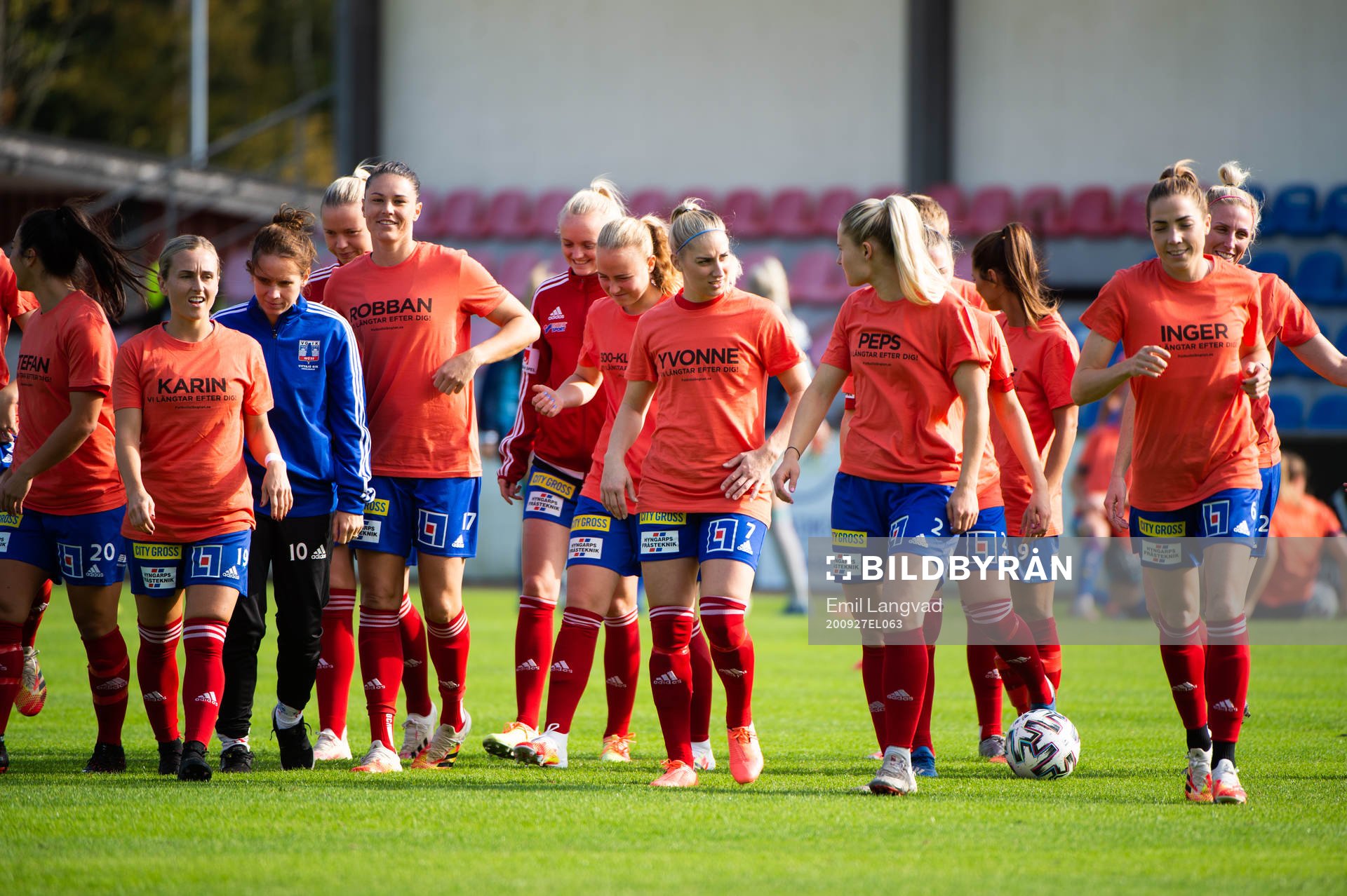 under fotbollsmatchen i Damallsvenskan mellan Vittsjö och
