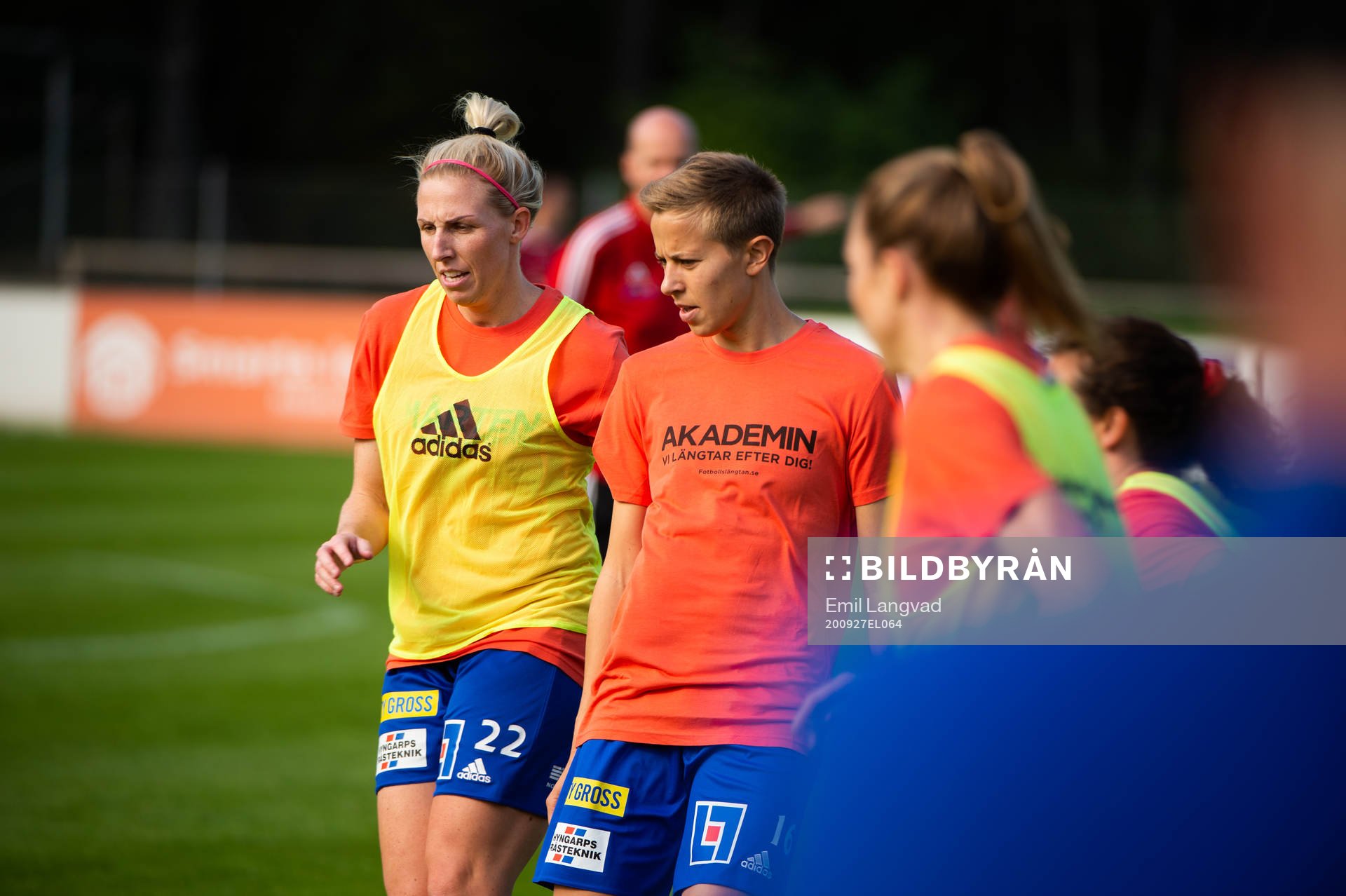 Vittsjös Sandra Adolfsson och Rebecca Quinn