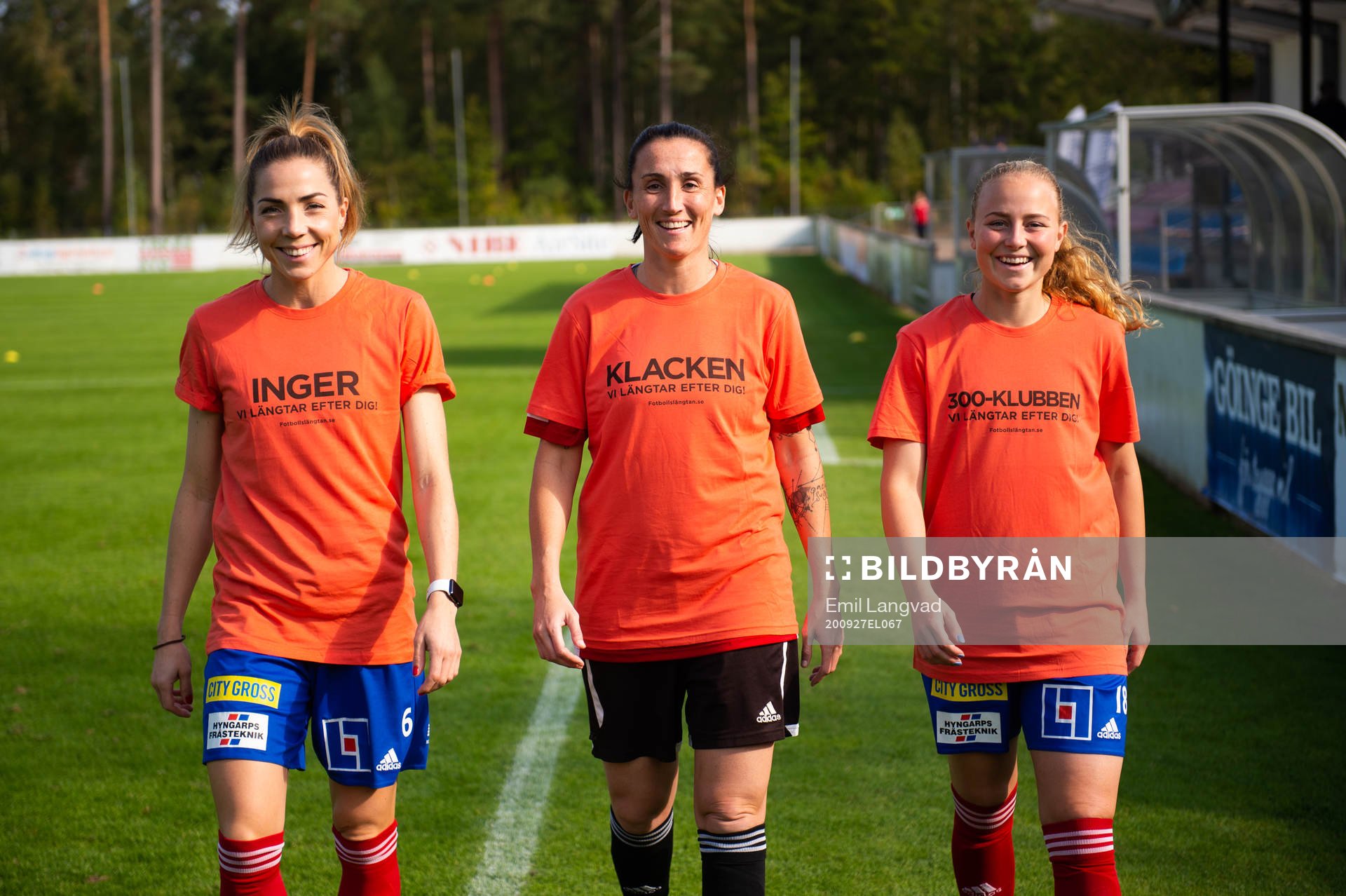 Vittsjös Clara Markstedt, målvakt Shannon Lynn, och Ebba