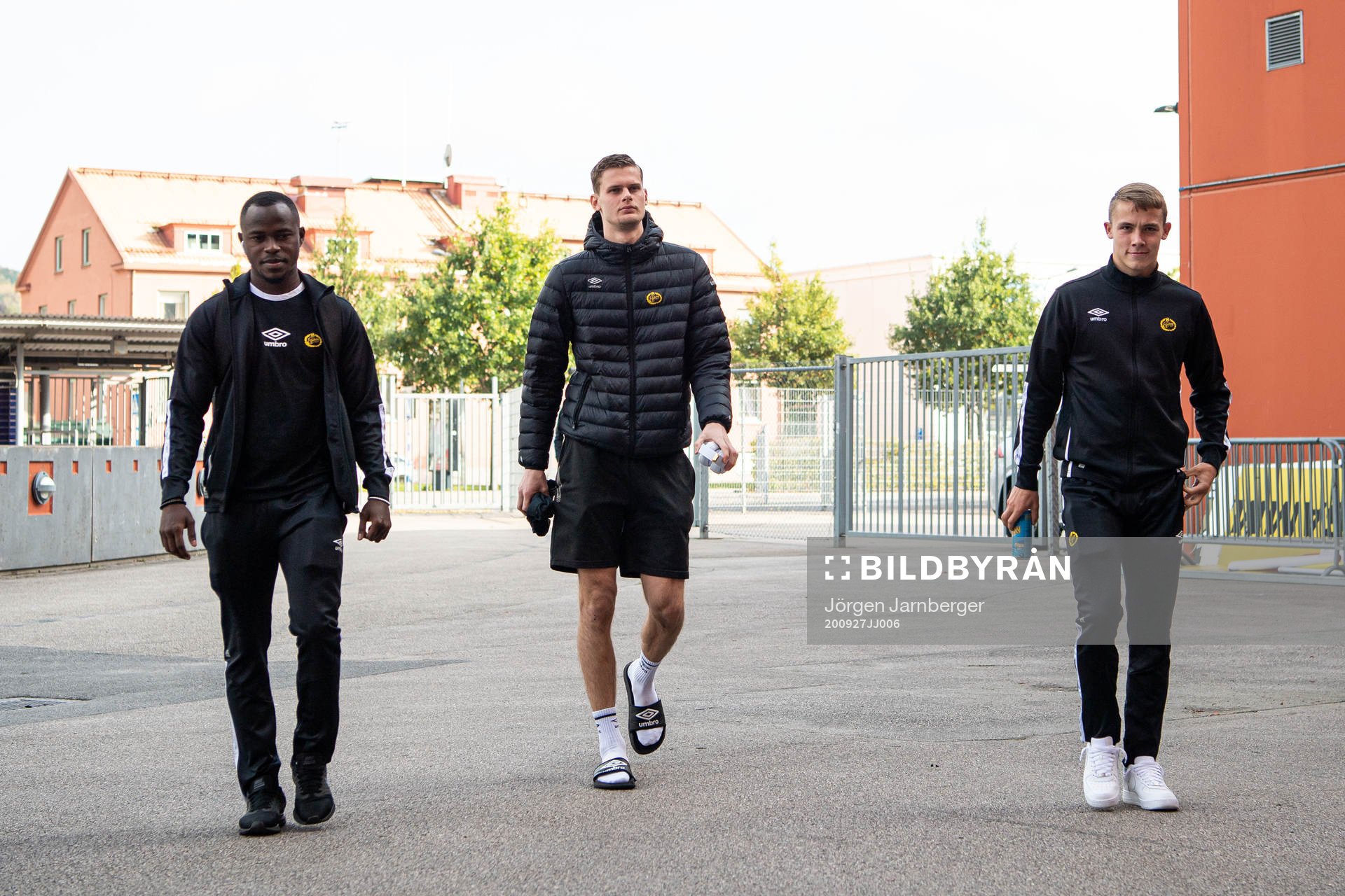 Elfsborgs Prince Isaac-Kouame, målvakt Tim Rönning och