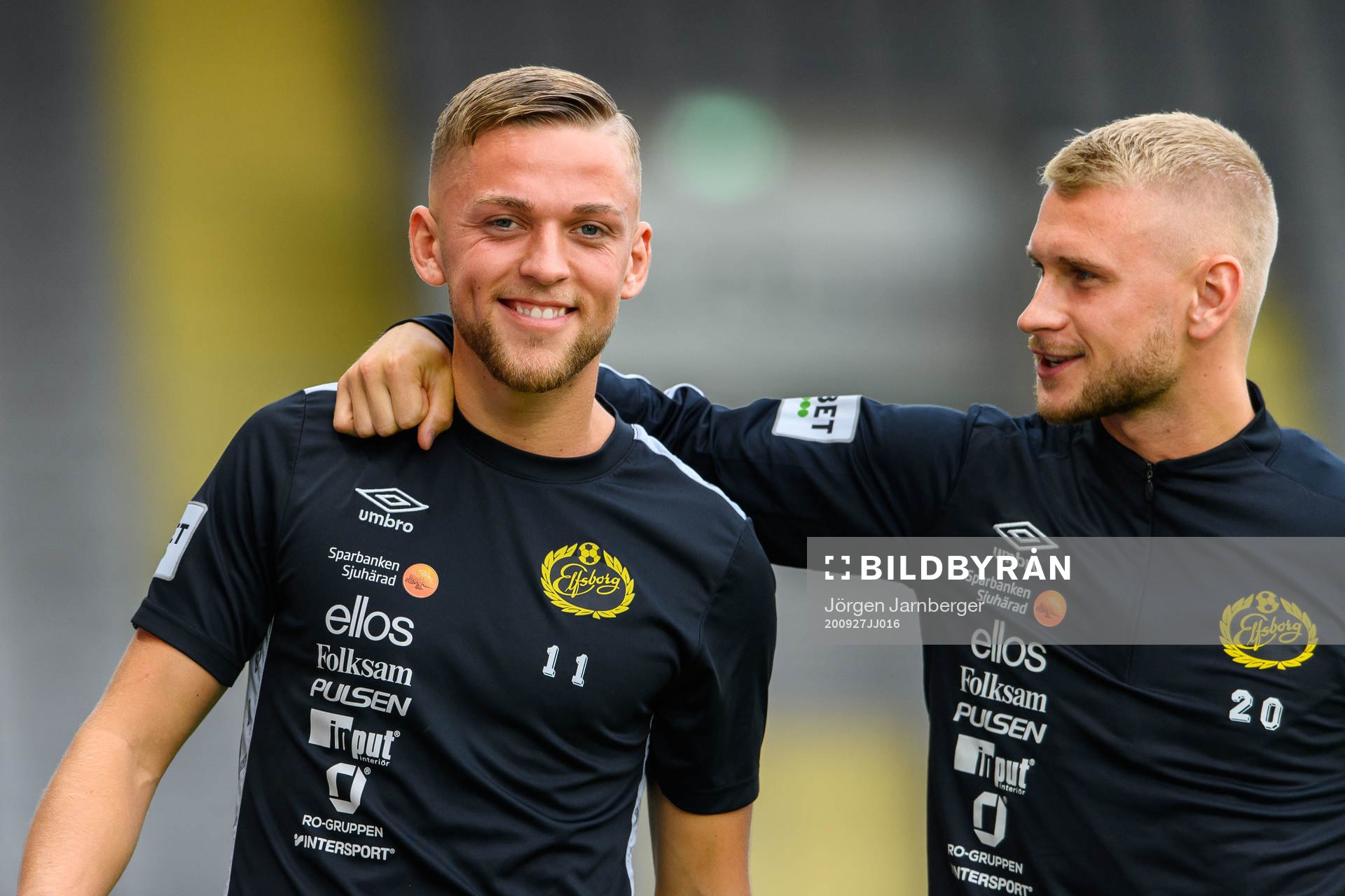 Elfsborgs Jesper Karlsson och Simon Strand