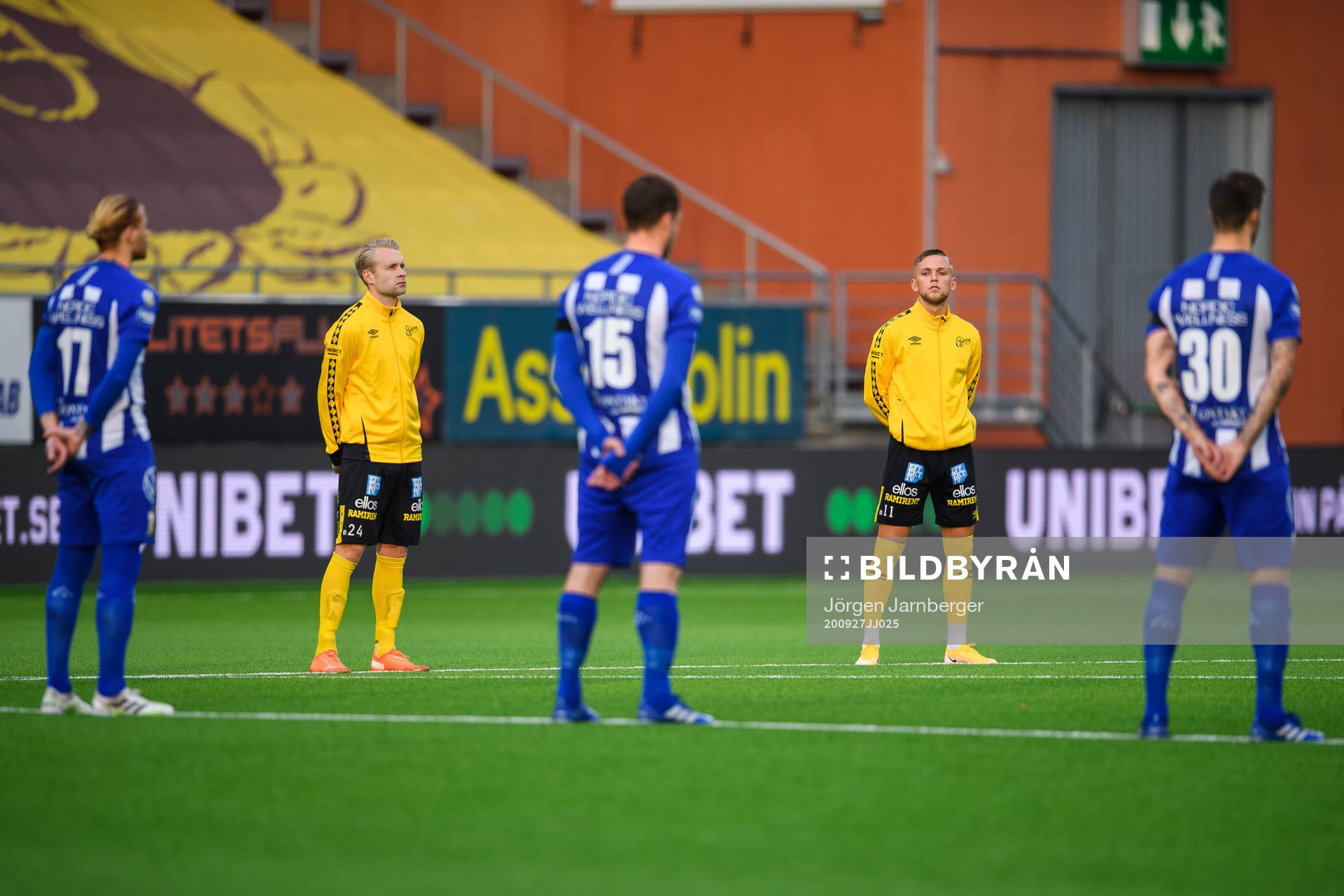 Elfsborgs Johan Larsson och Jesper Karlsson