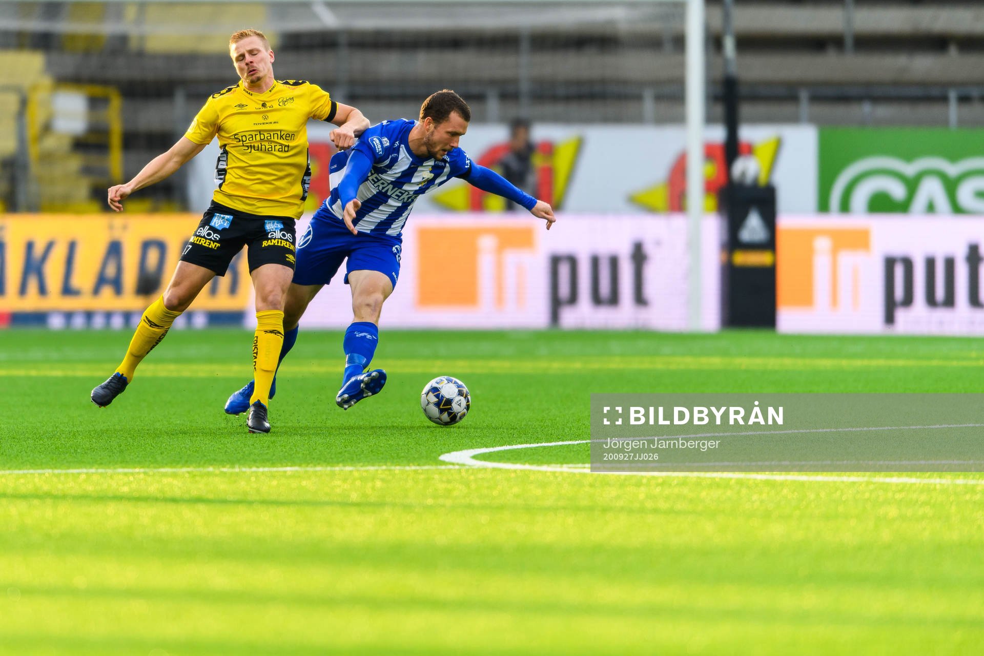 Elfsborgs Per Frick och IFK Göteborg Jakob Johansson