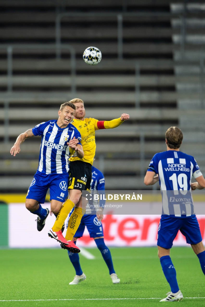 IFK Göteborg Pontus Wernbloom och Elfsborgs Sivert Heltne
