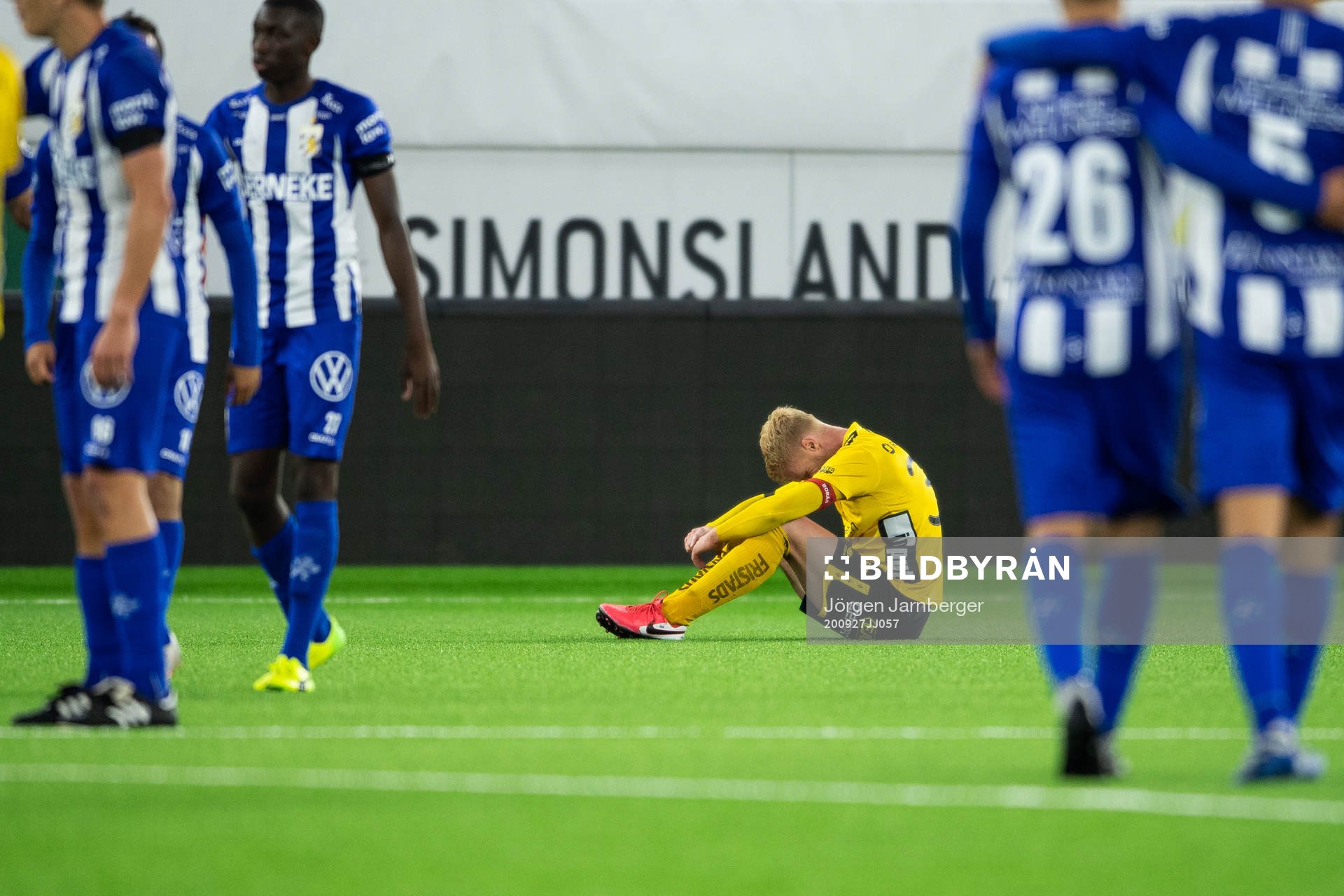 Elfsborgs Sivert Heltne Nilsen deppar