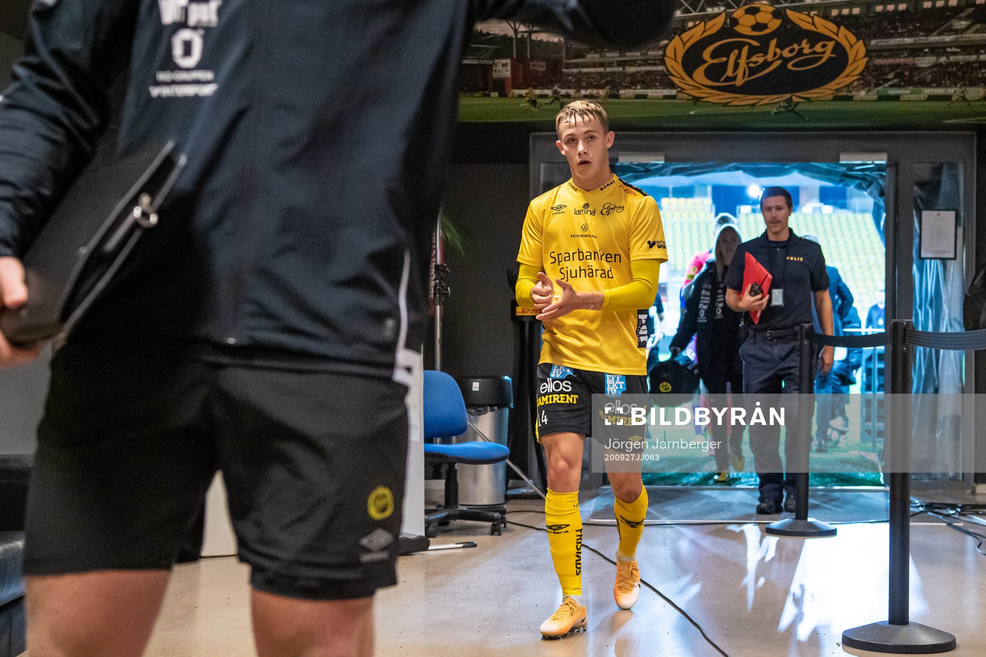 Elfsborgs Jacob Ondrejka efter fotbollsmatchen i Allsvenskan mellan Elfsborg och IFK Göteborg den 27 september 2020 i Borås.