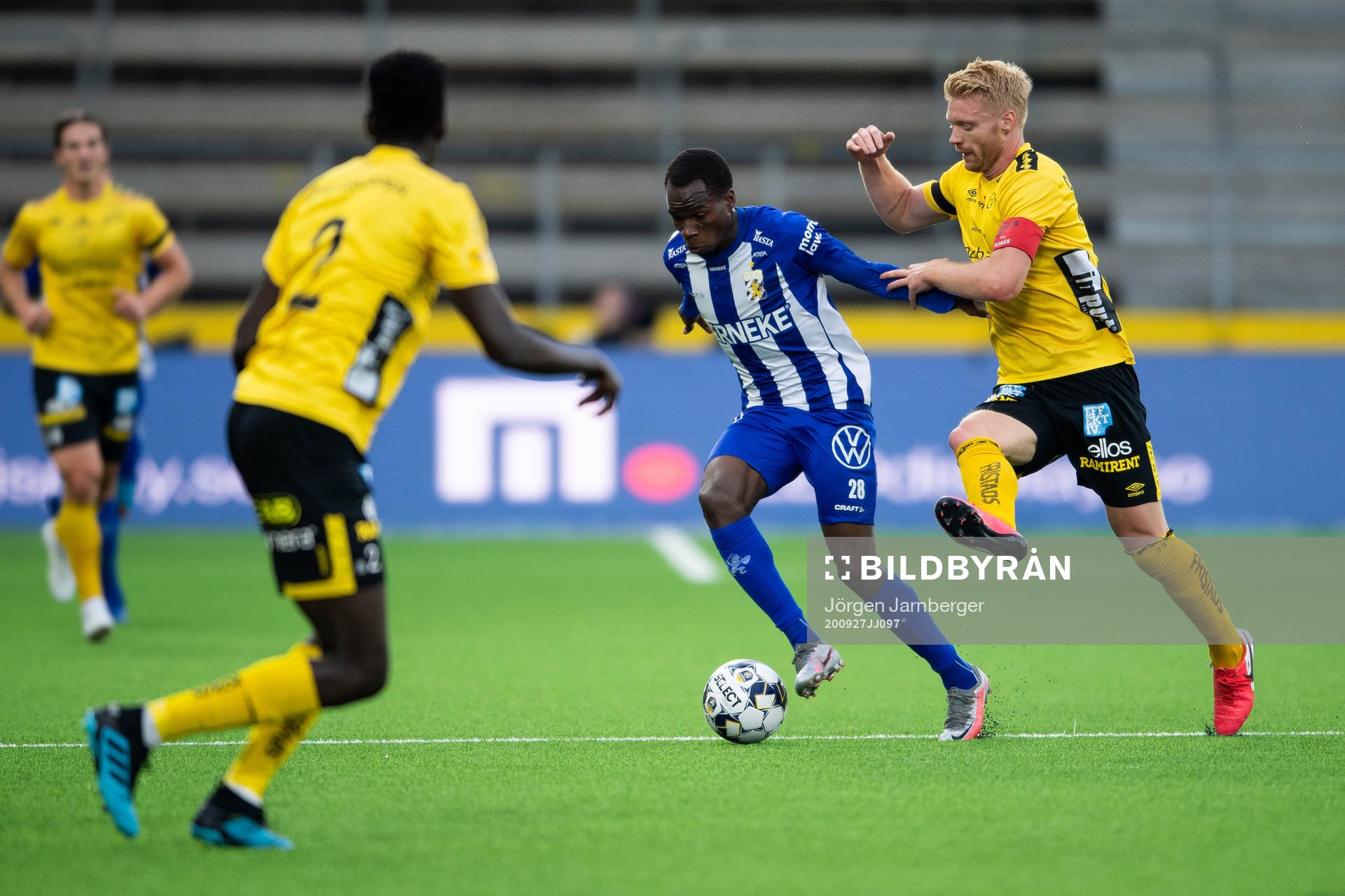 IFK Göteborgs Alhassan Yusuf Abdullahi och Elfsborgs