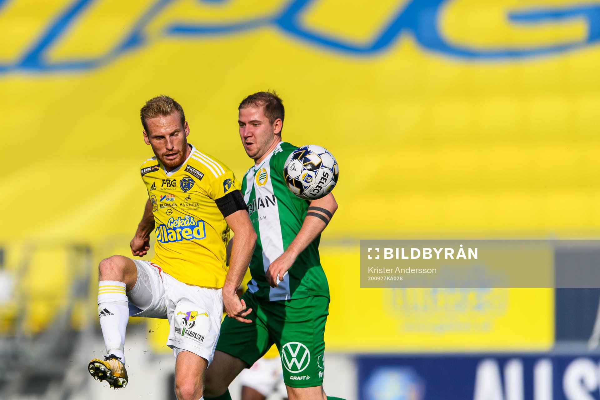 Falkenbergs Tobias Englund och Hammarbys Darijan Bojanic