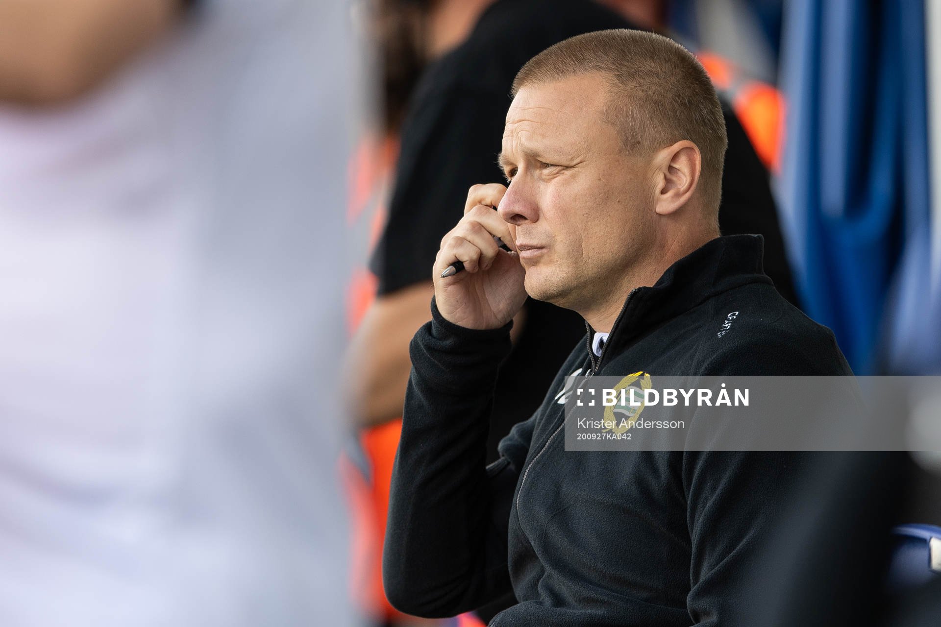 Hammarbys tränare Stefan Billborn