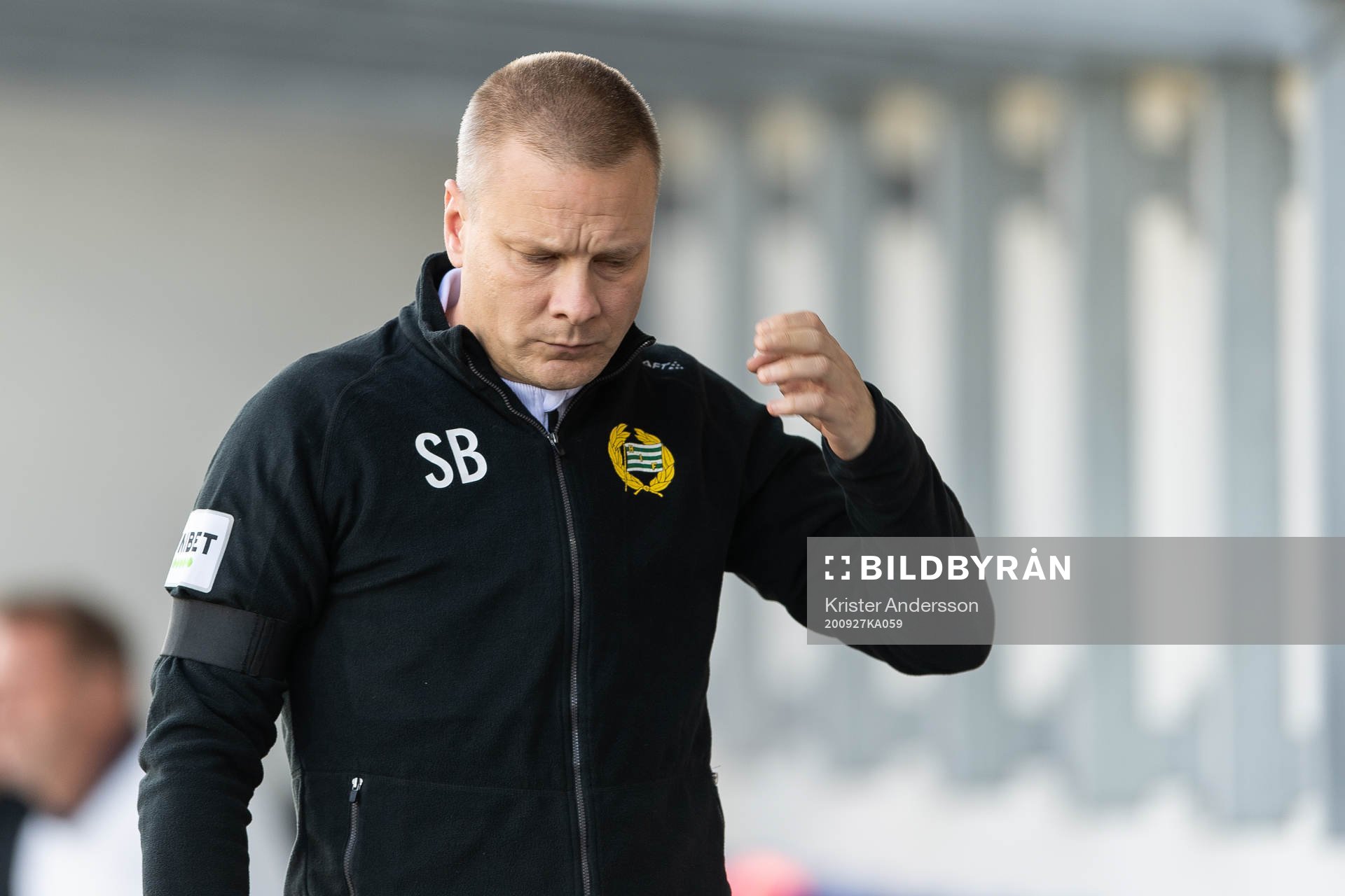 Hammarbys tränare Stefan Billborn