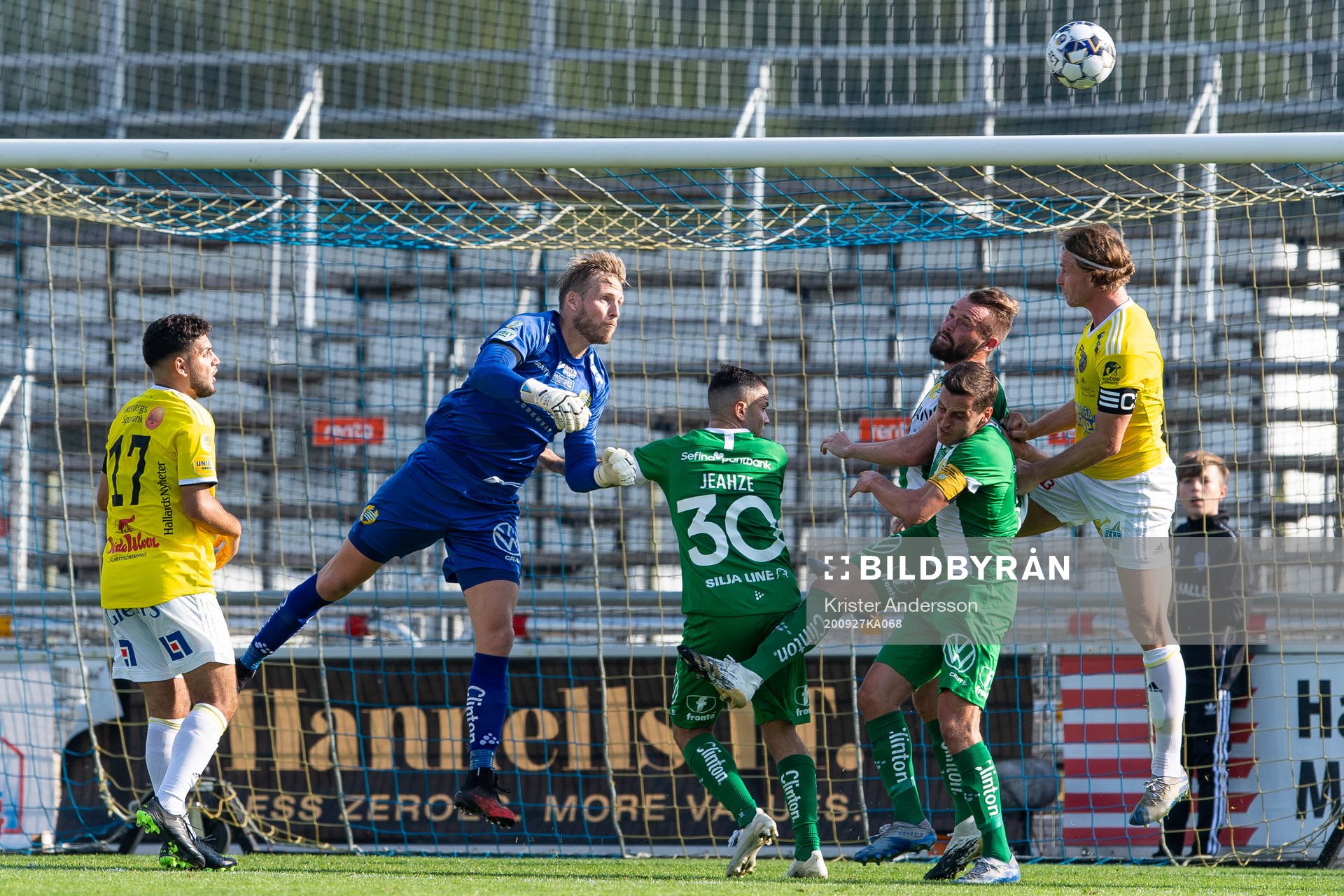 Hammarbys målvakt David Ousted