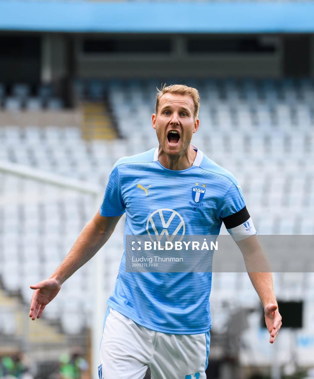 Malmö FFs Ola Toivonen jublar