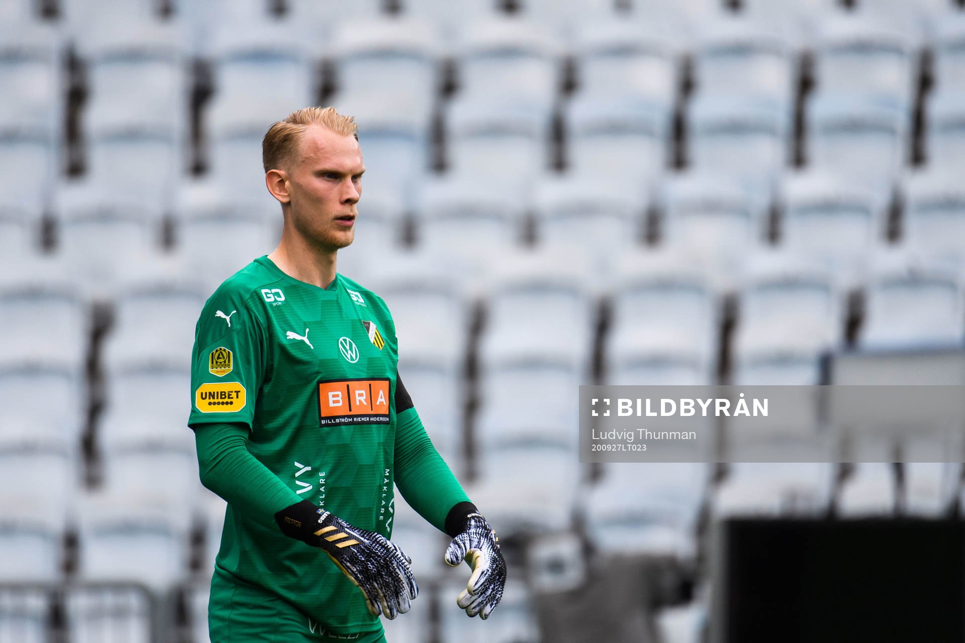 Häckens målvakt Pontus Dahlberg