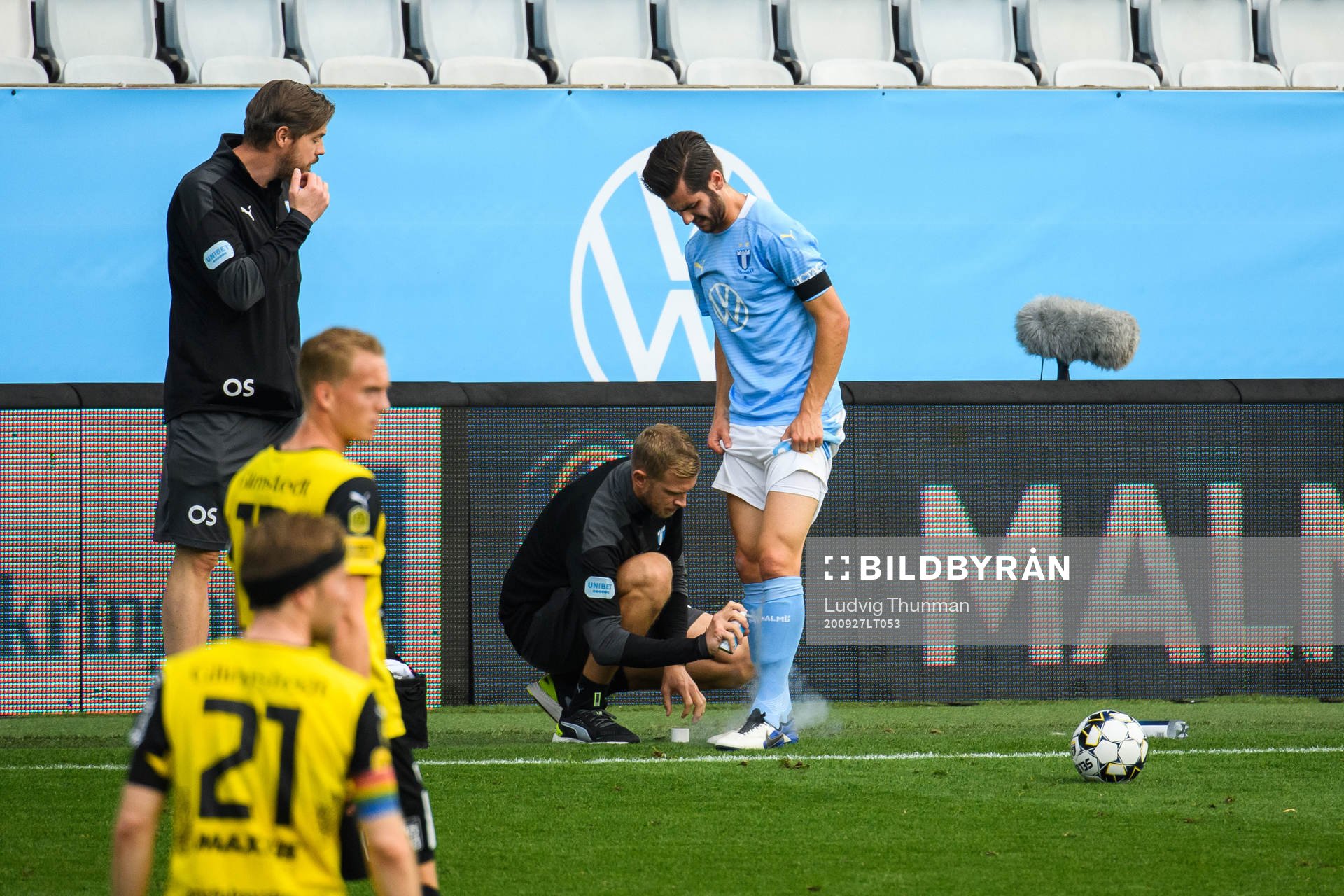 Malmö FFs Adi Nalic får vård
