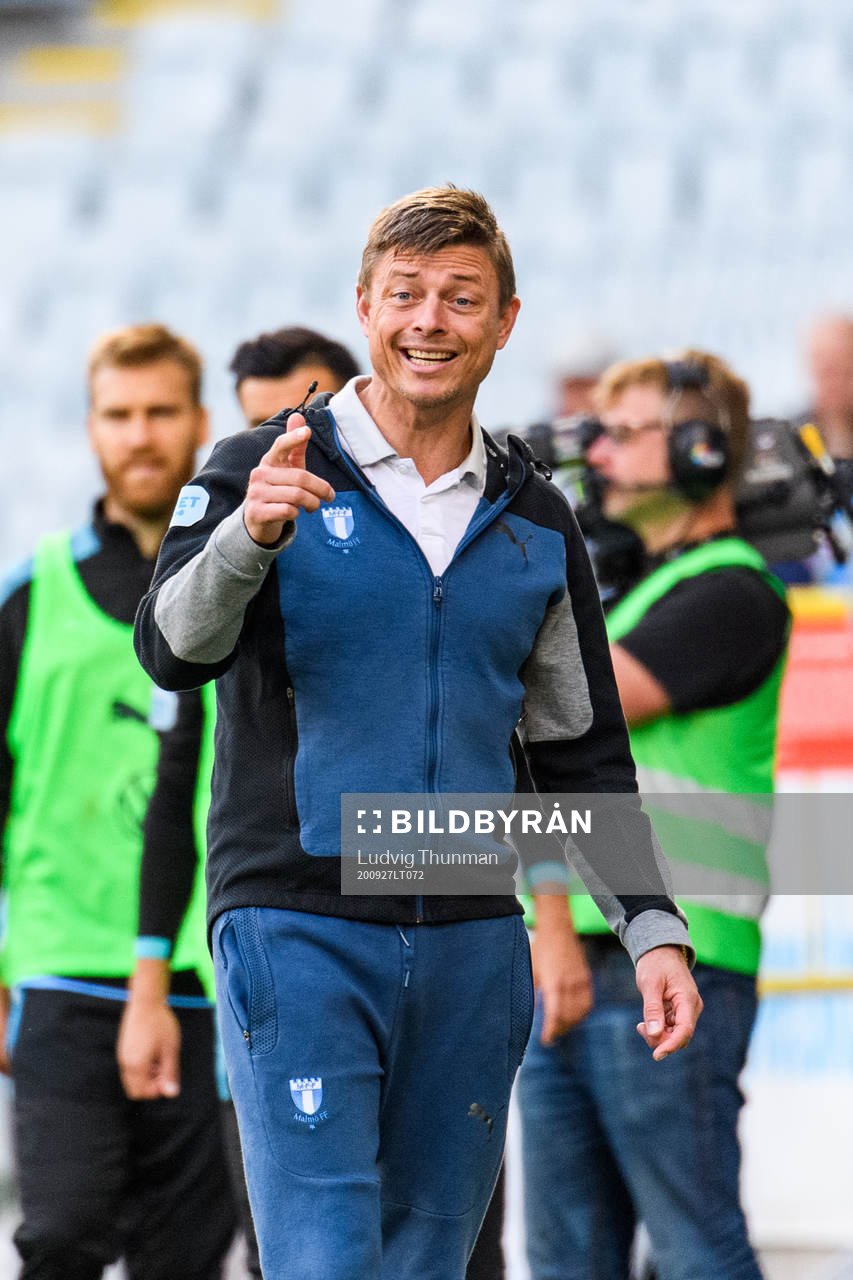 Malmö FFs tränare Jon Dahl Tomasson