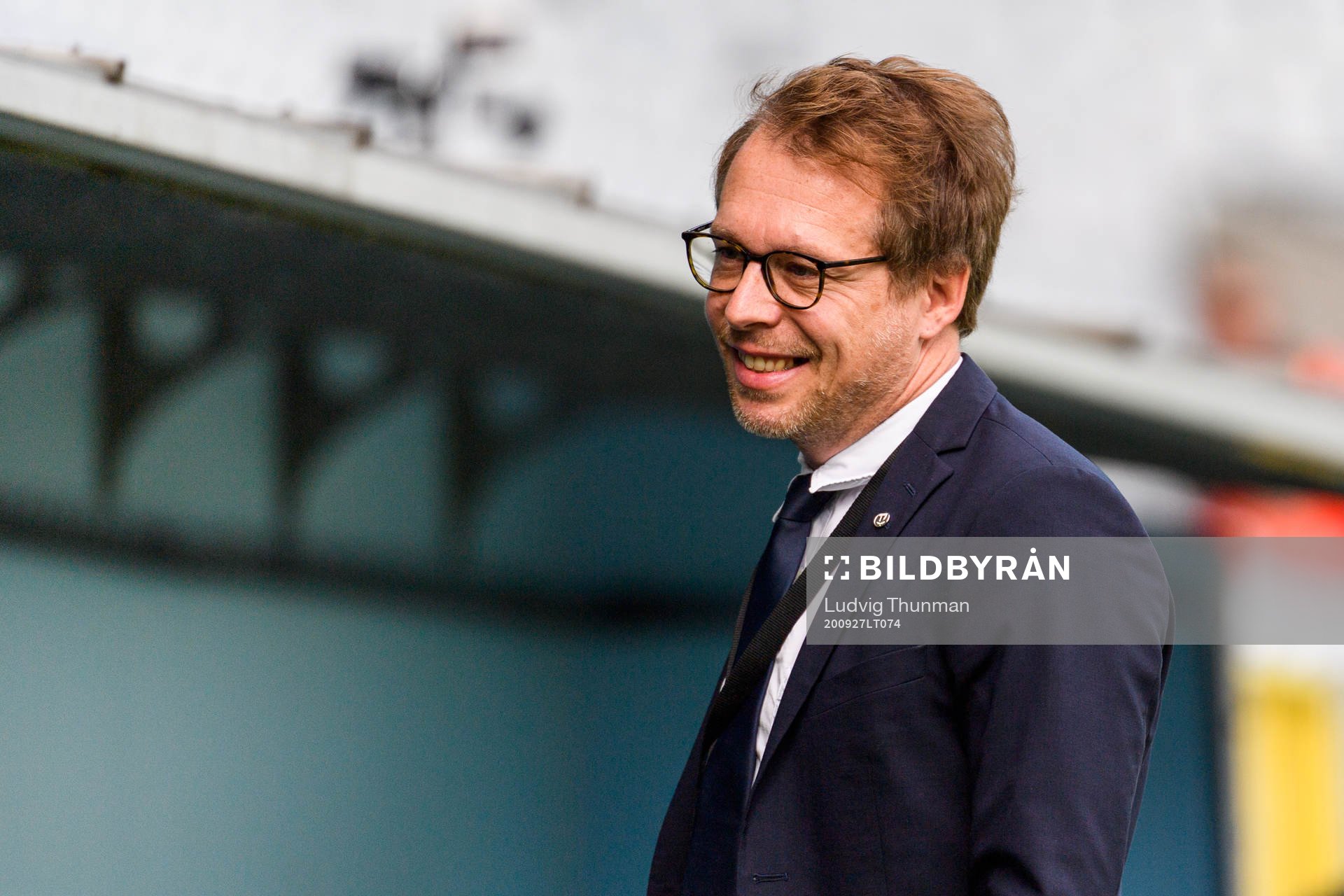 Malmö FFs kommunikationsansvarige Peter Sohlmér
