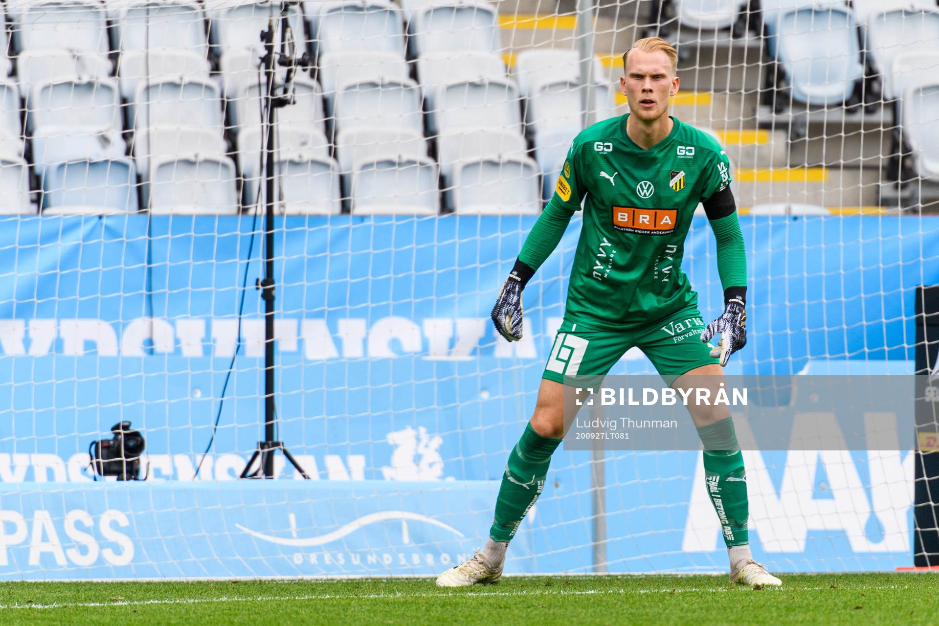 Häckens målvakt Pontus Dahlberg