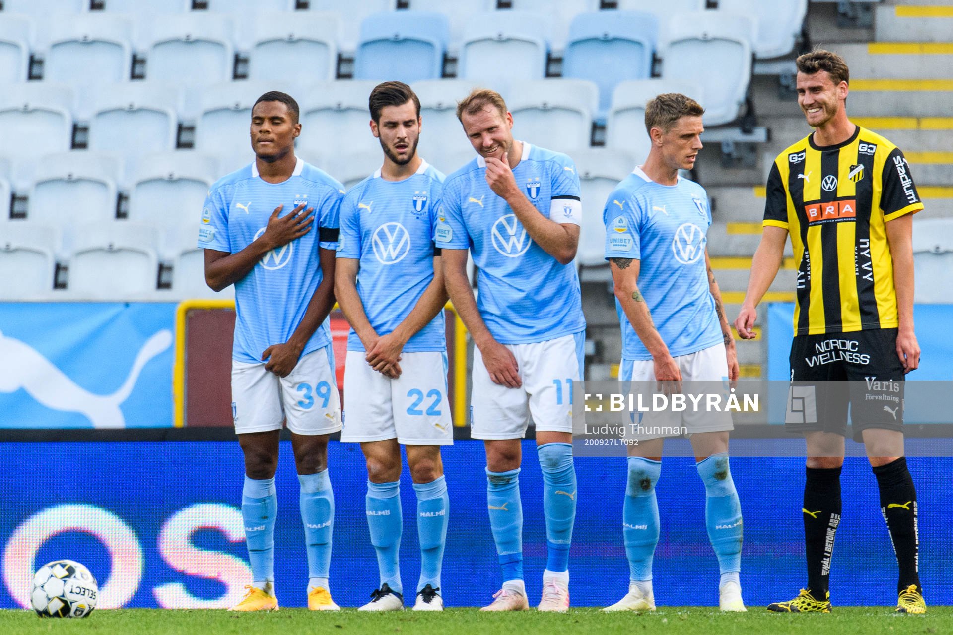 Malmö FFs Ola Toivonen och Häckens Johan Hammar